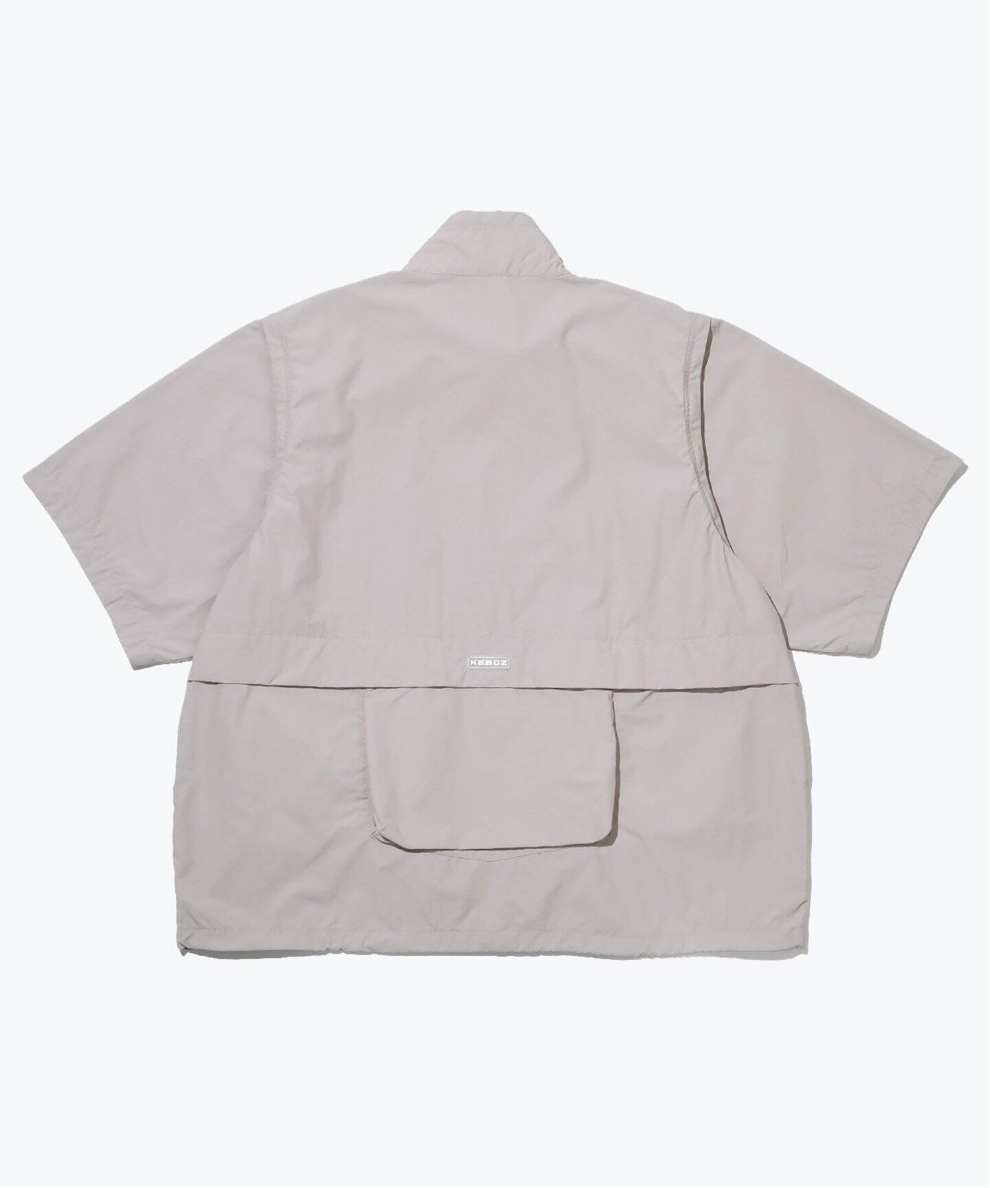 SUPPLEX CONVERTIBLE SHIRT VEST（その他トップス）｜KEBOZ（ケボズ