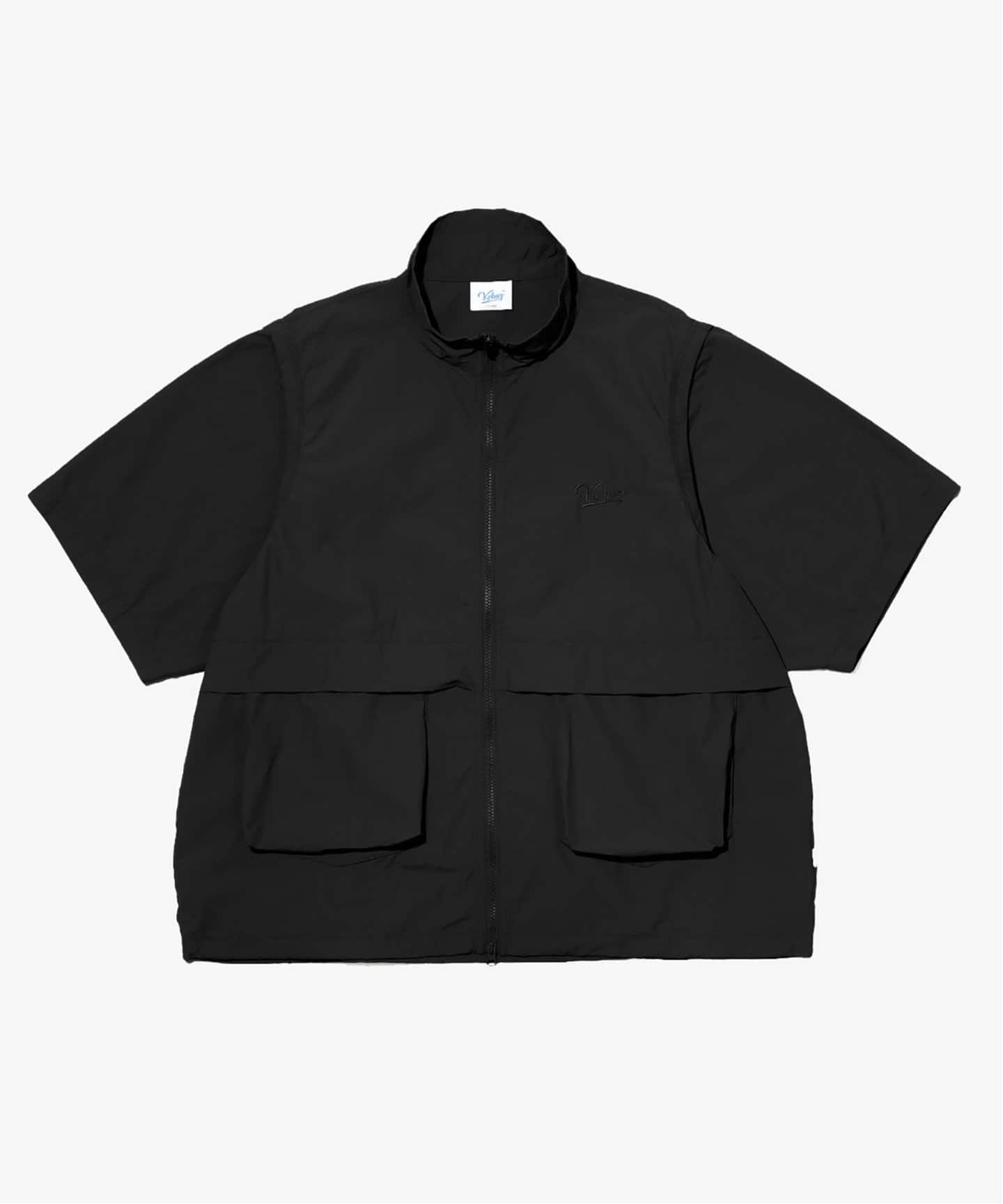 ケボズ 【EXCLUSIVE 】KEBOZ BB LOGO SWEAT HALF ZIP （ASH
