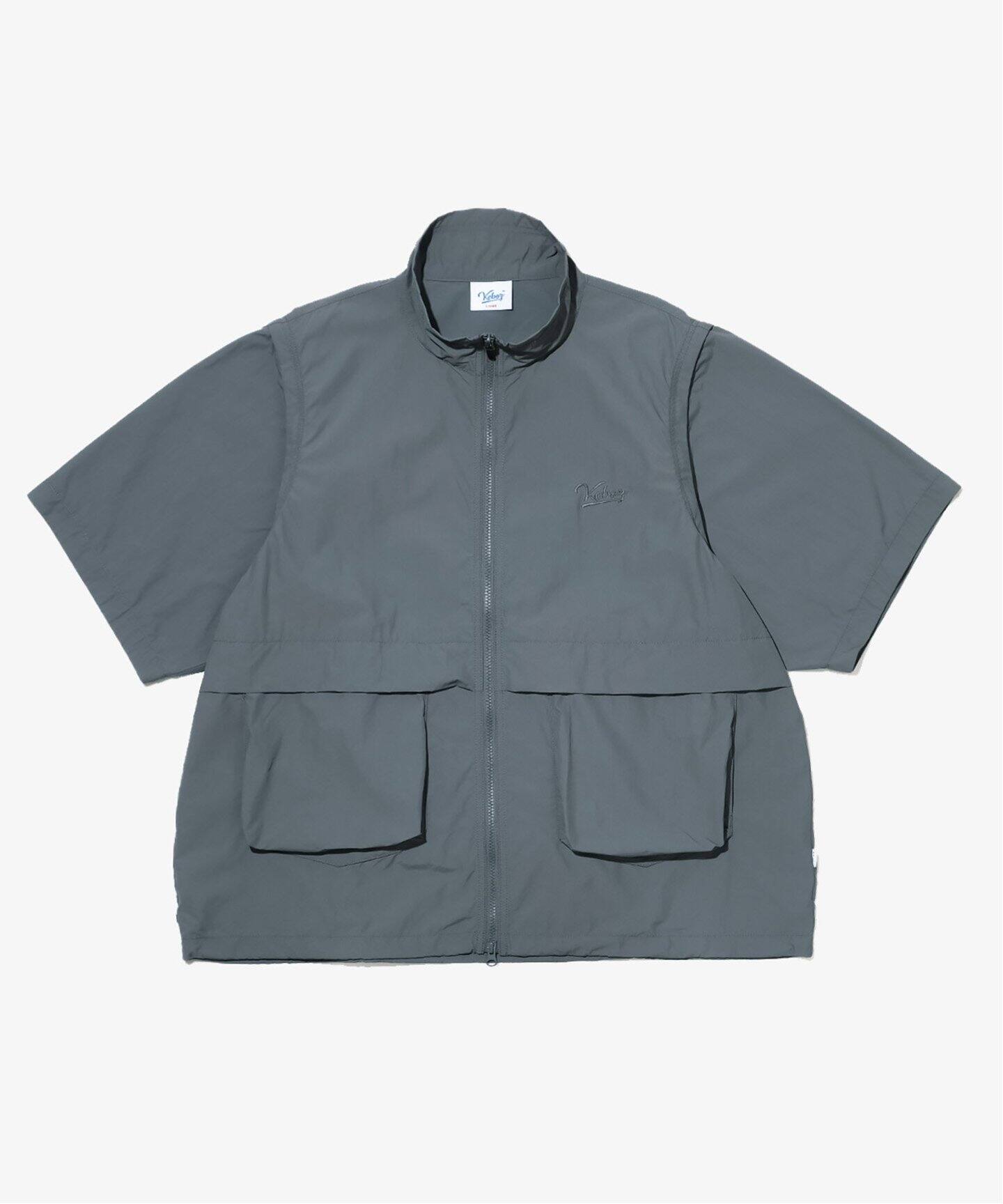SUPPLEX CONVERTIBLE SHIRT VEST（その他トップス）｜KEBOZ（ケボズ