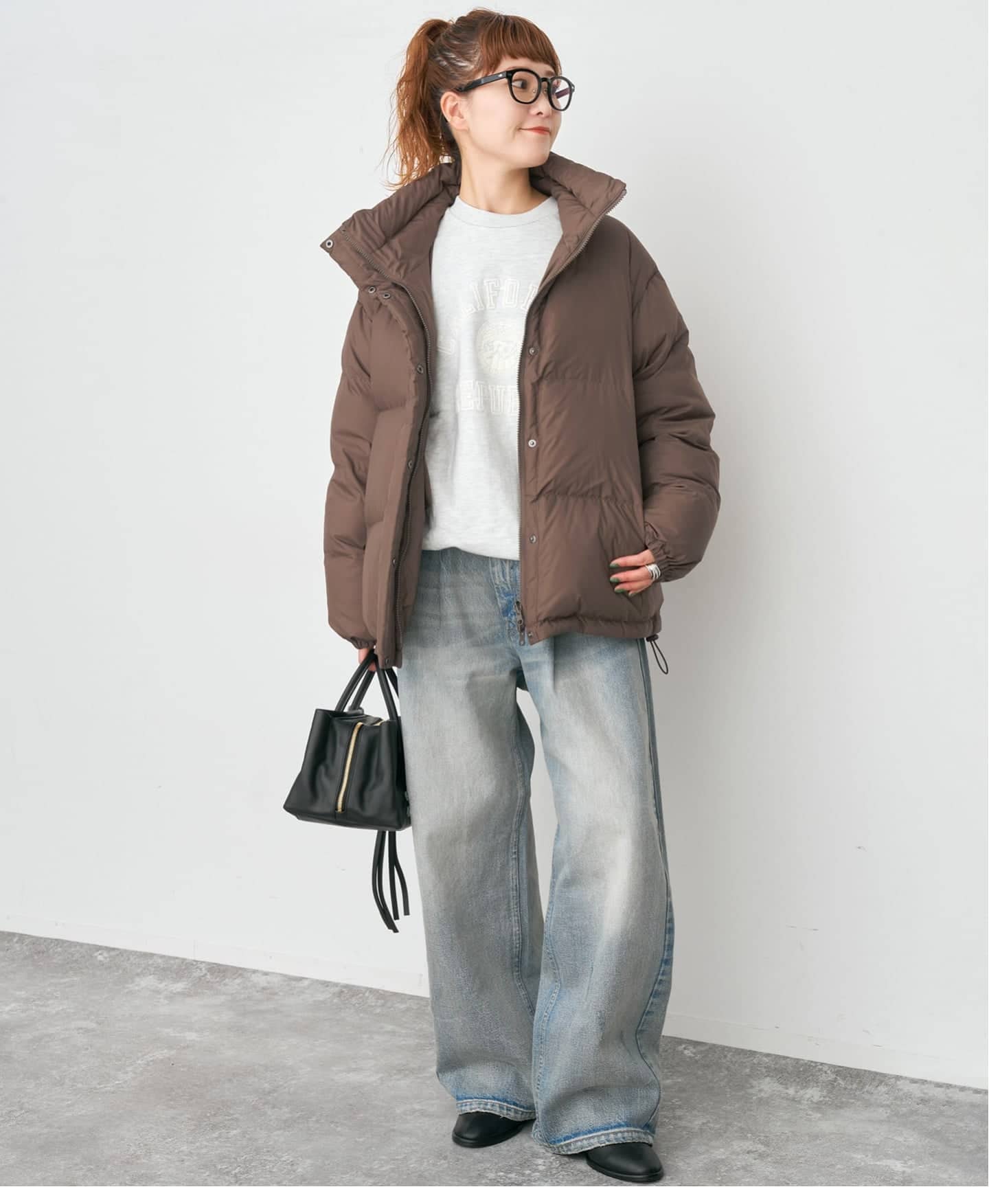 ベイクルーズ　リバーシブルダウンジャケット　ブラック　FREESIZE 別注【TRADITIONAL WEATHERWEAR】HASELEY：リバーシブルダウン