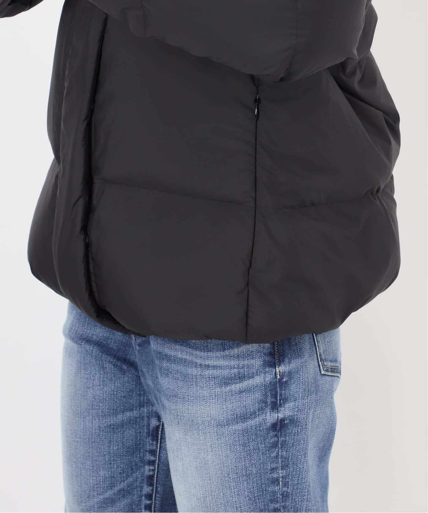 ベイクルーズ　リバーシブルダウンジャケット　ブラック　FREESIZE 撥水 リバーシブルダウンジャケット（ダウンジャケット）｜Spick and