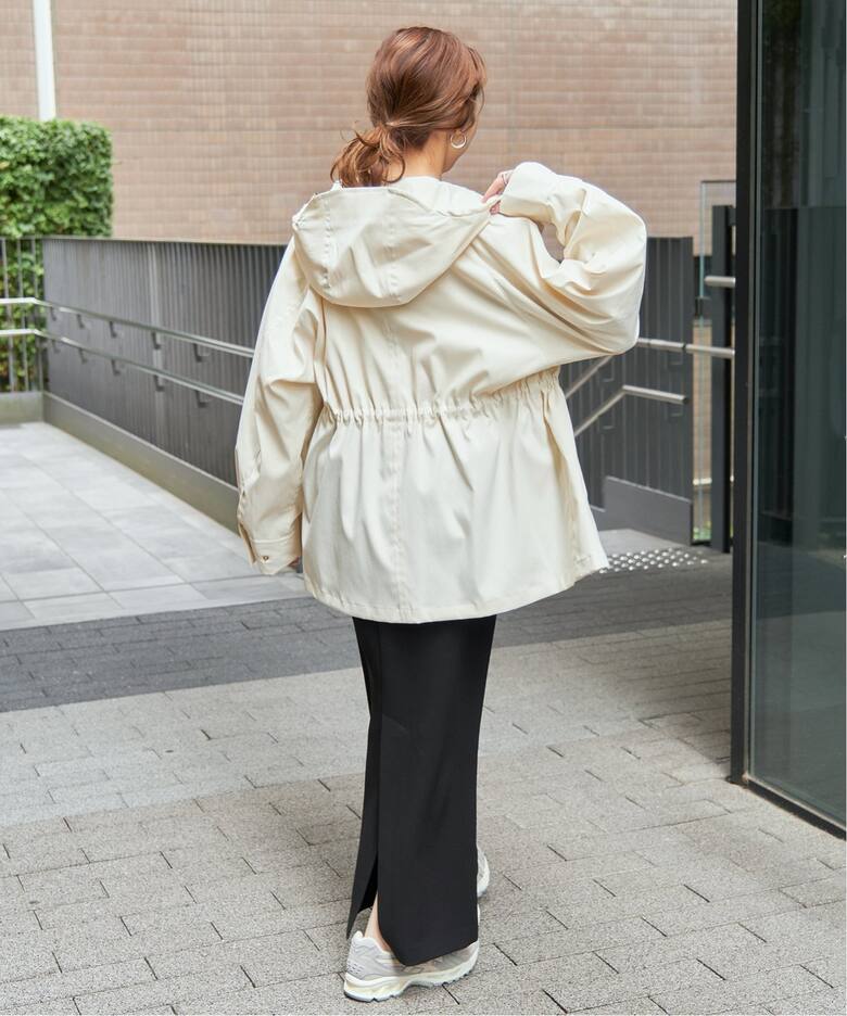 追加》撥水ツイルフーデッドブルゾン（その他ブルゾン／アウター  