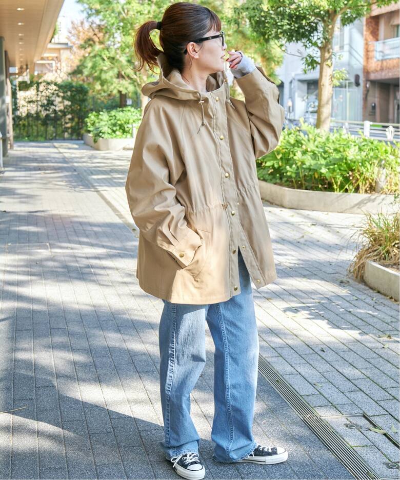 追加》撥水ツイルフーデッドブルゾン（その他ブルゾン／アウター  