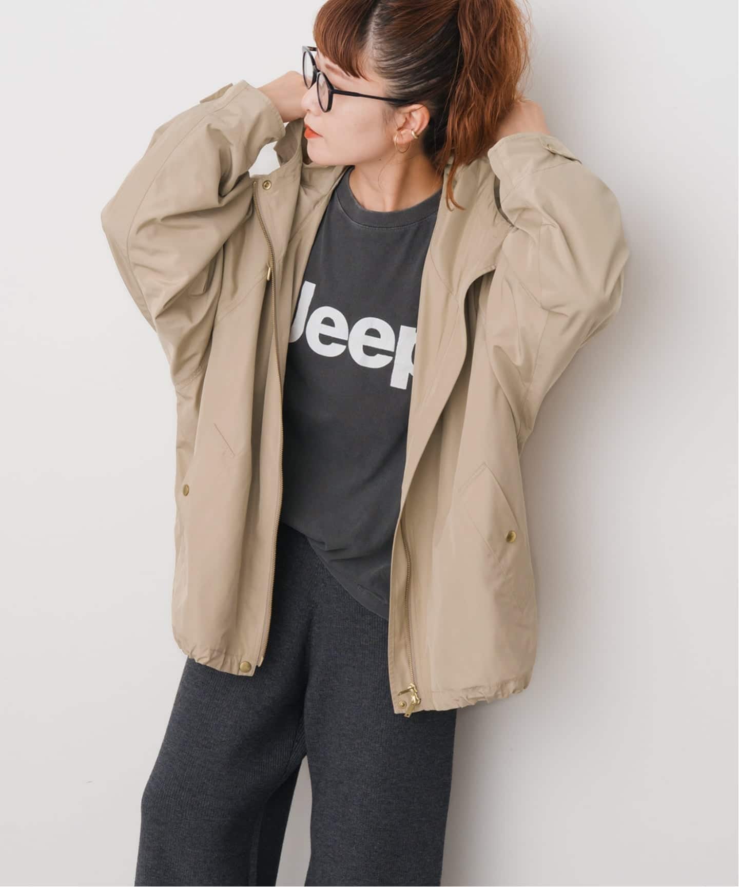 撥水ウェザーフーディーブルゾン（その他ブルゾン／アウター）｜Spick