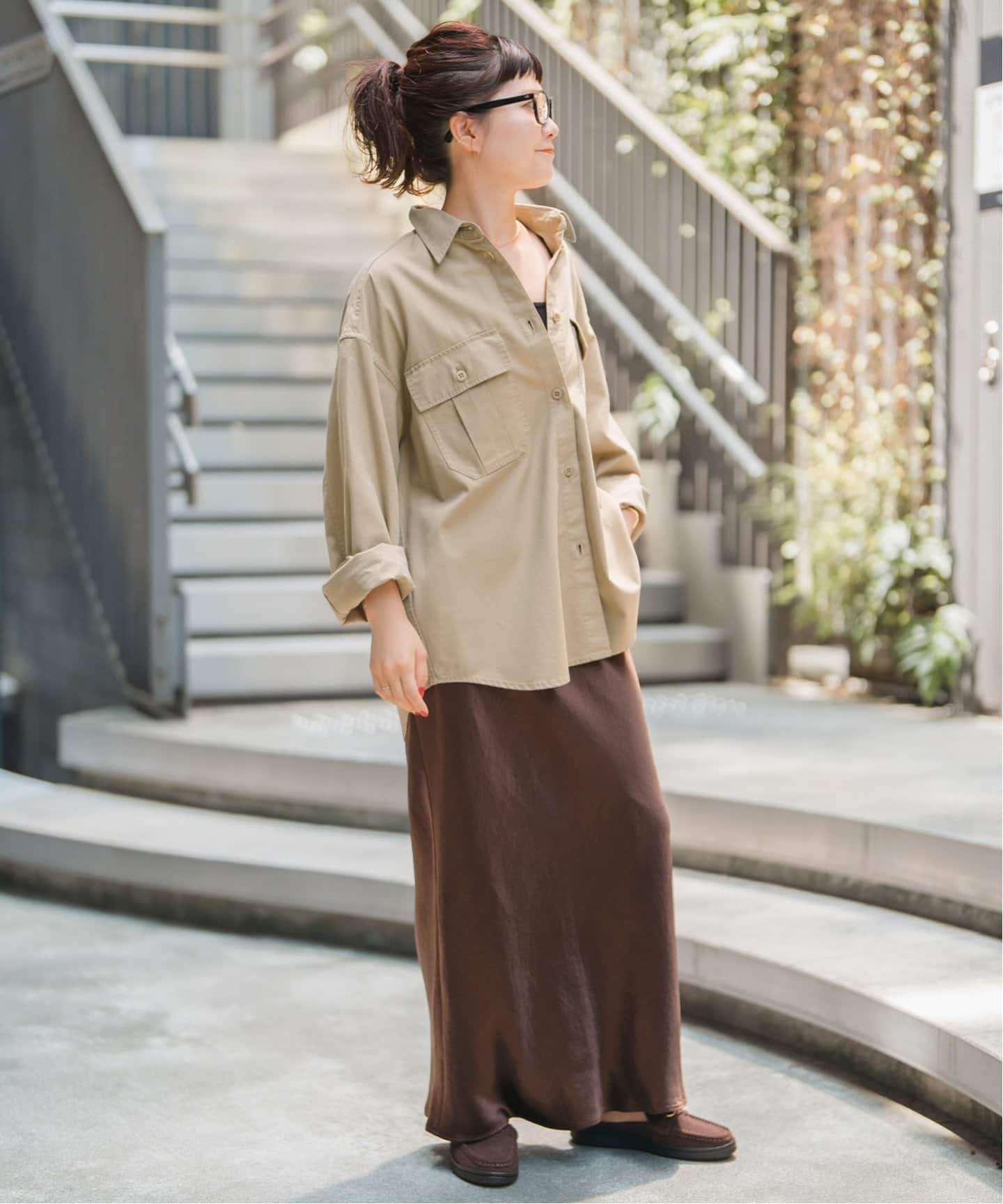 ★Nap★Spick&Span ミリタリーブルゾン　ミリタリーシャツ Spick & Span（スピックアンドスパン）の「≪予約≫リップス