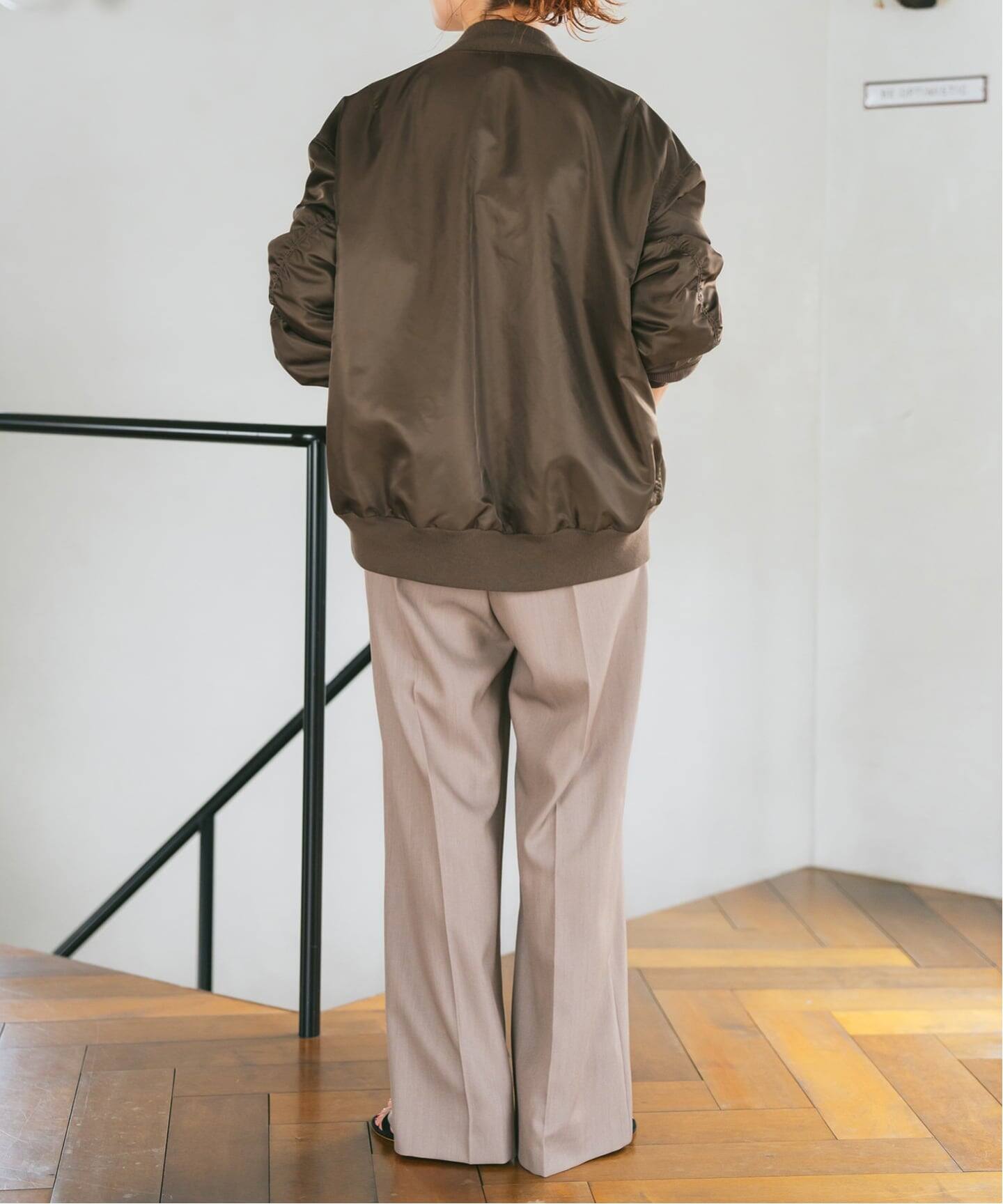 ナイロンダブルジップブルゾン（中綿・キルティング）｜Spick and Span