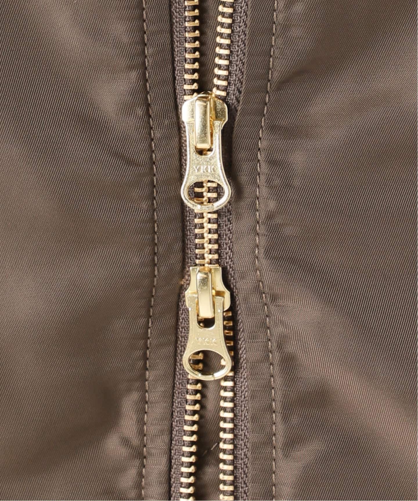 ナイロンダブルジップブルゾン（中綿・キルティング）｜Spick and Span