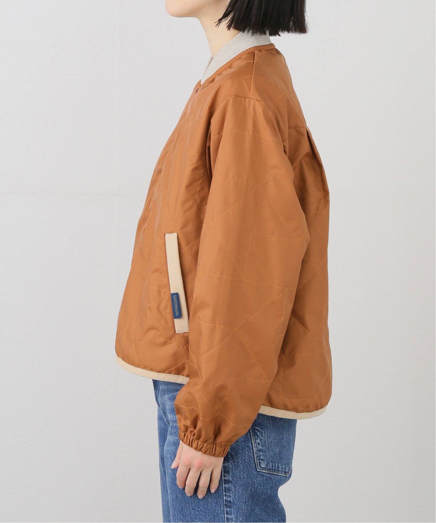 LAVENHAM/ラベンハム UNWADDED BOMBER JACKET WOMENS（その他ブルゾン 