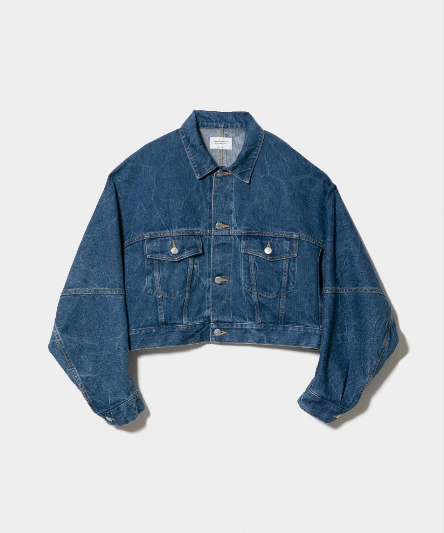 ≪一部店舗＋WEB限定≫beautiful people selvedge denim short blouson 