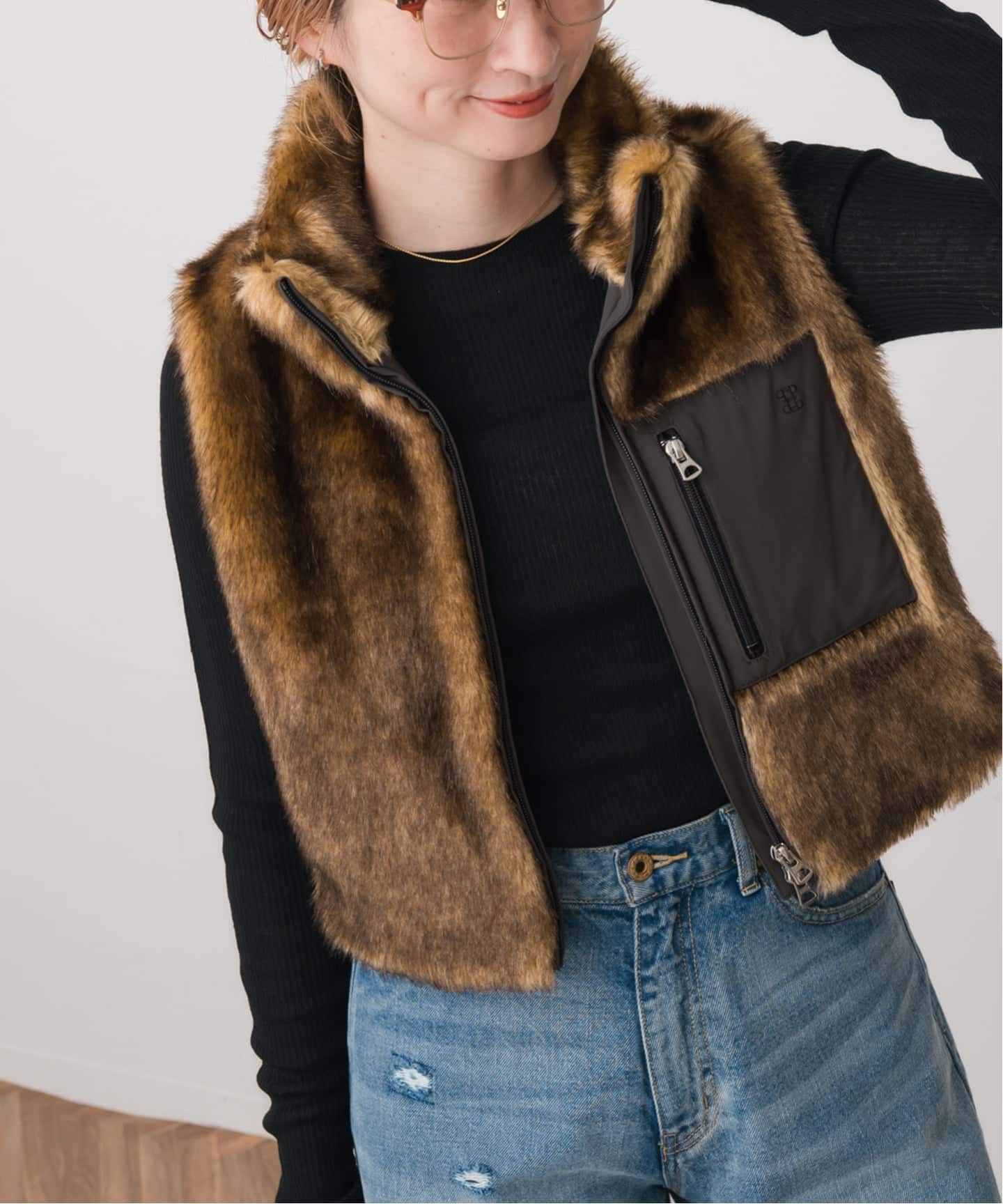 TICCA / ティッカ ミンクファーベスト（ベスト）｜Spick and Span