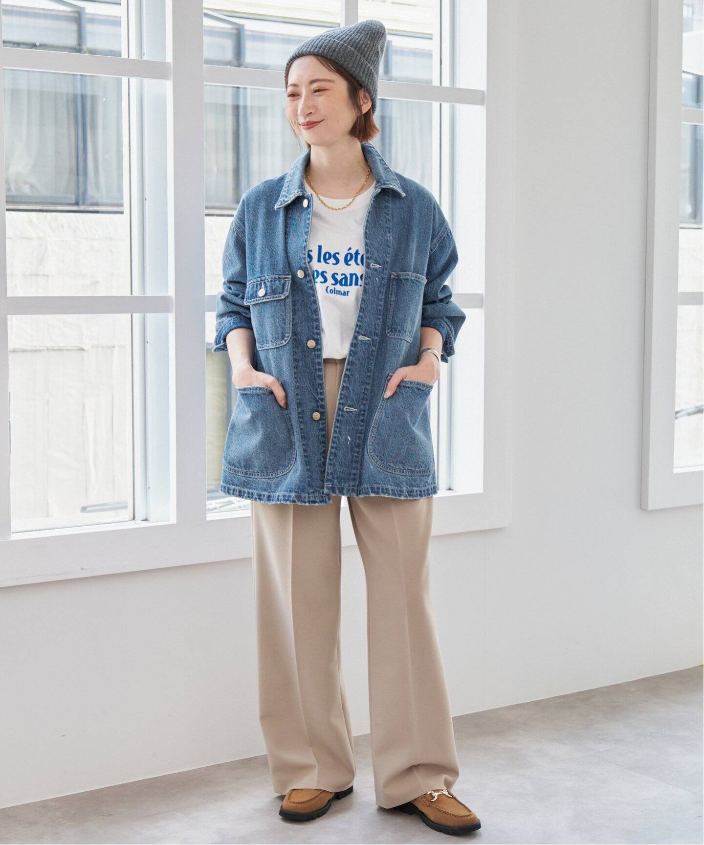追加》RED CARD TOKYO / レッドカード トーキョー Chore Coat（デニム 