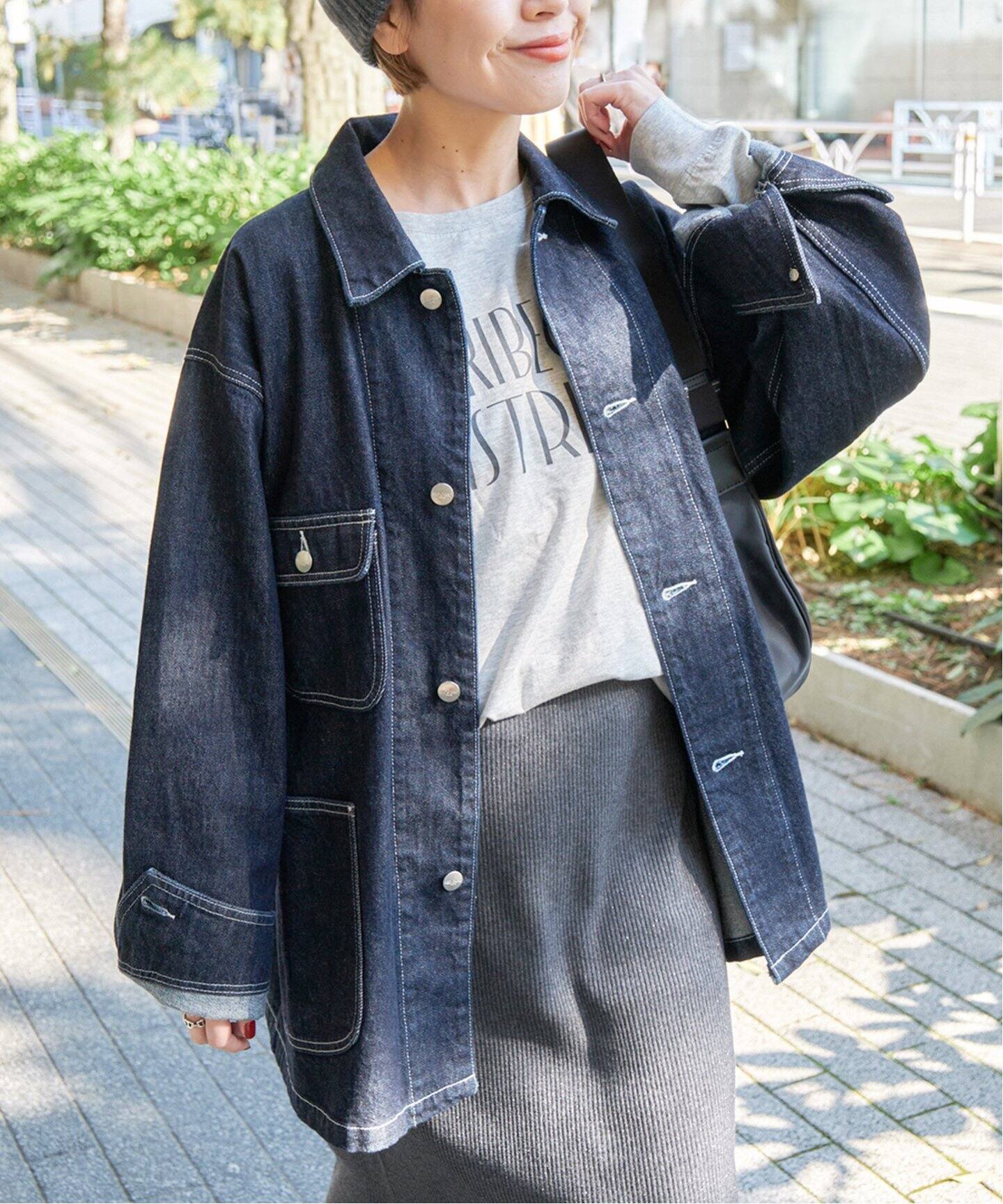 RED CARD TOKYO / レッドカード トーキョー 別注 Chore Coat（デニム  