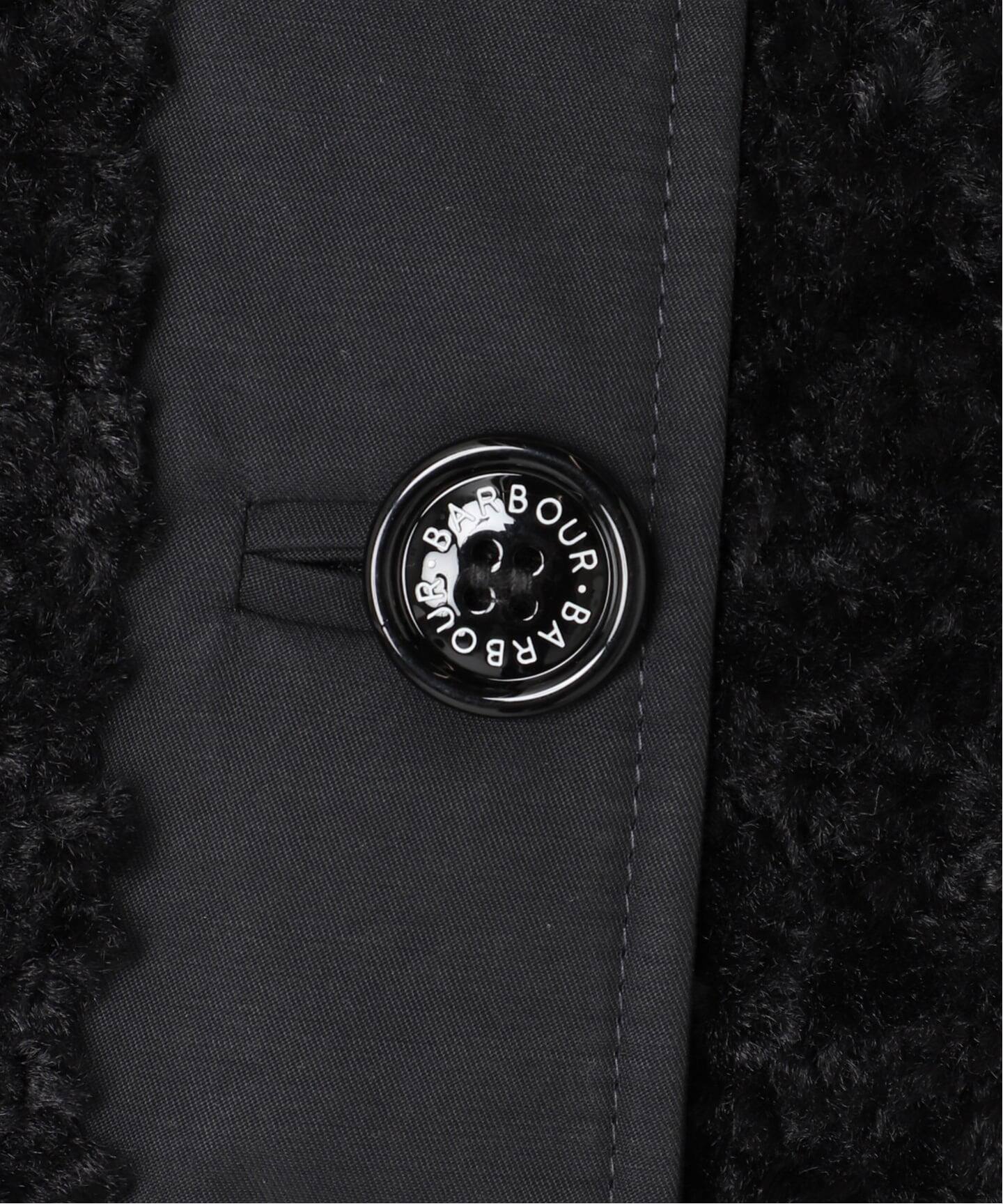 Barbour ブラック ボアベスト 別注Spick&Span Spick & Span（スピックアンドスパン）の「Barbour / バブアー 別注