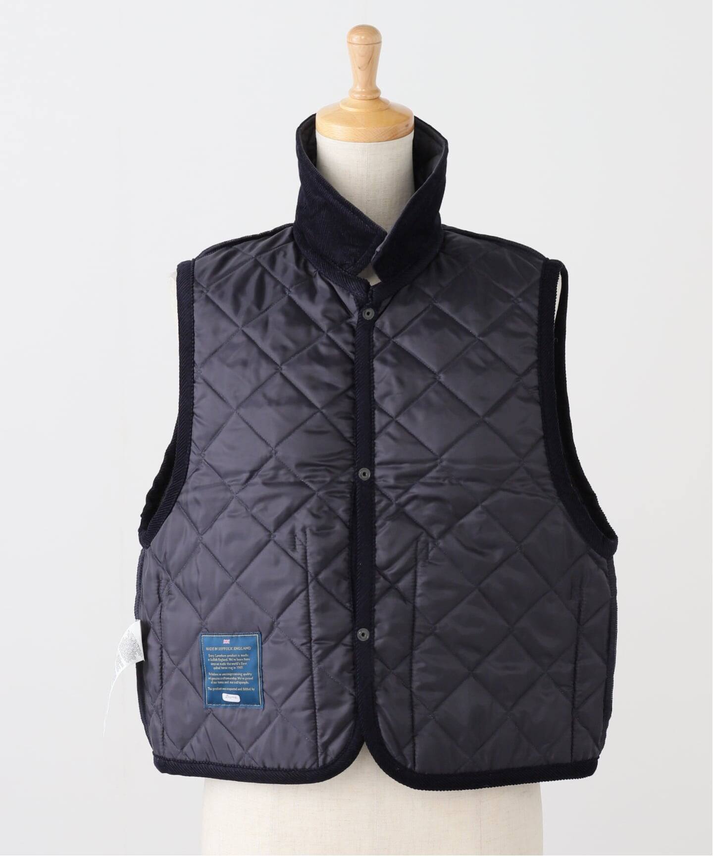 ラベンハム　CROPPED RAYDON GILET ネイビー サイズ10 レディス LAVENHAM ラベンハム Cropped Raydon Gilet Womens