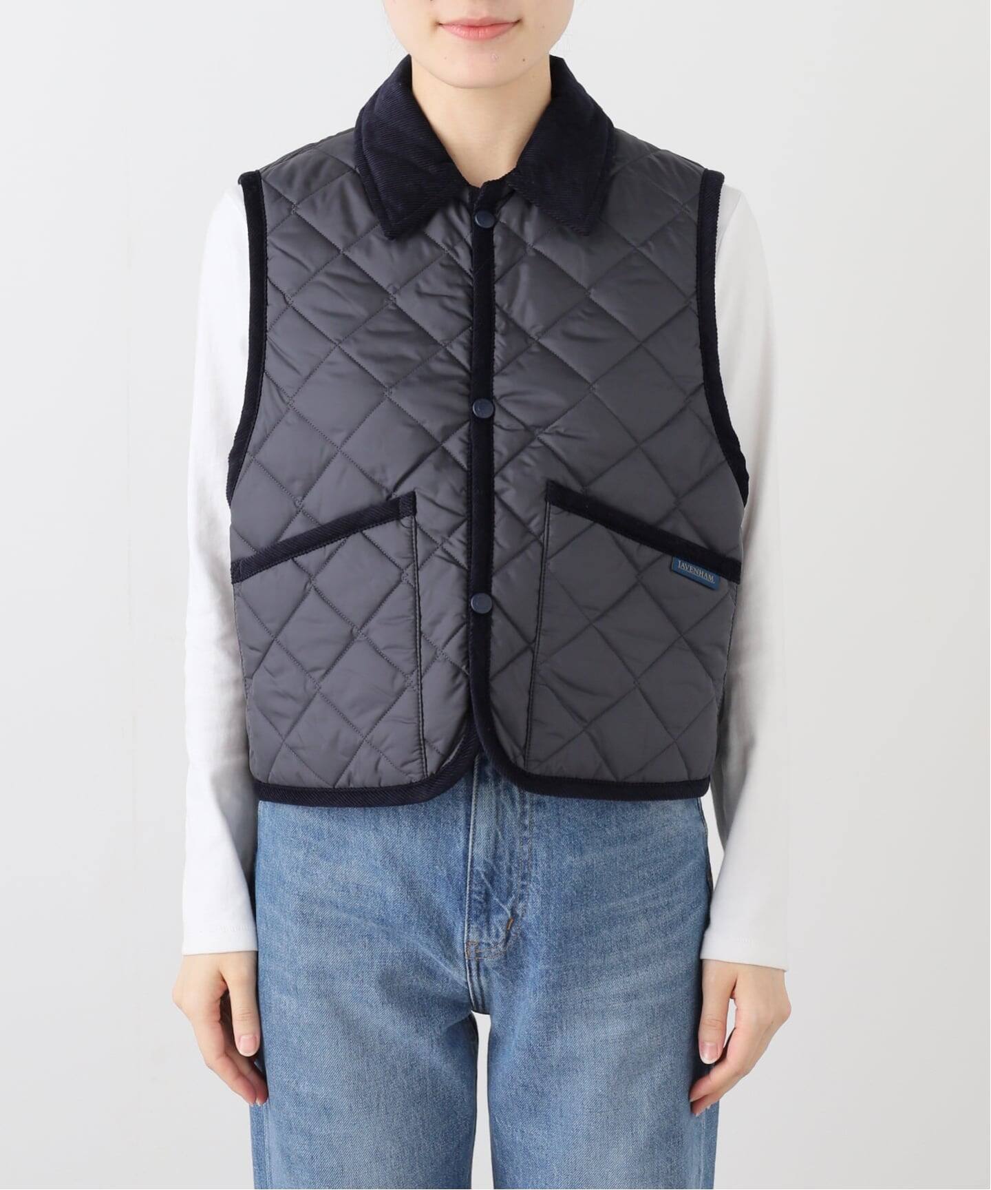 LAVENHAM/ラベンハム CROPPED RAYDON GILET WOMENS（ベスト）｜Spick