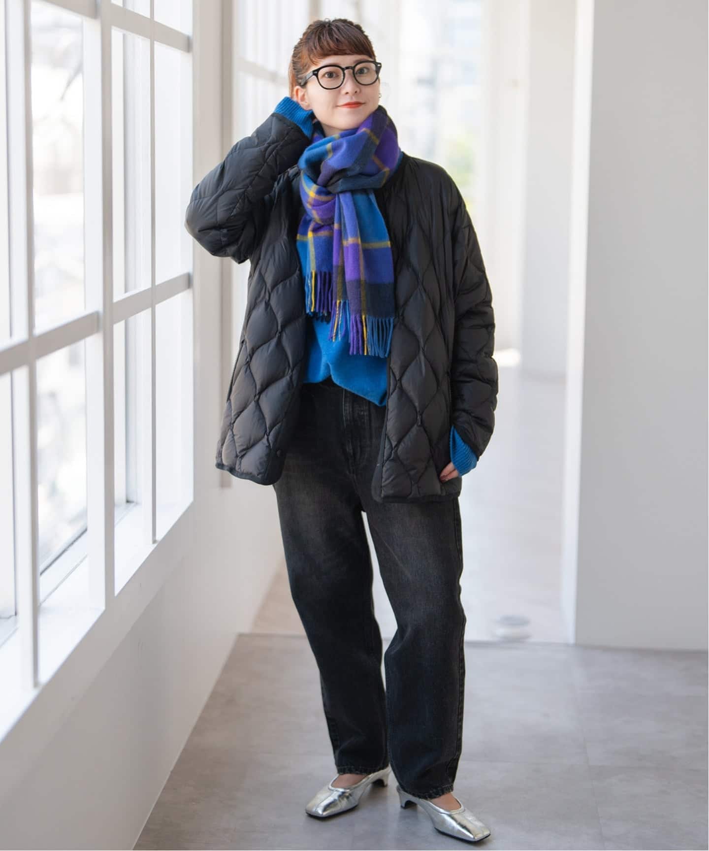 TAION / タイオン *Spick別注キルティングブルゾン（ダウンジャケット