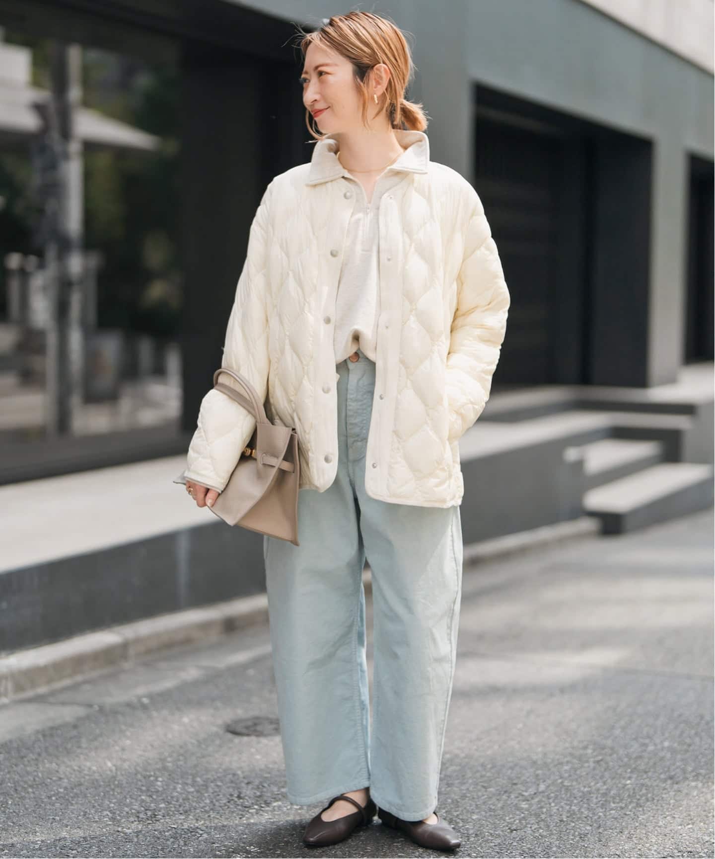 Spick&Span 別注 TAION キルティングブルゾン ダウンジャケット TAION / タイオン *Spick別注キルティングブルゾン（ダウンジャケット