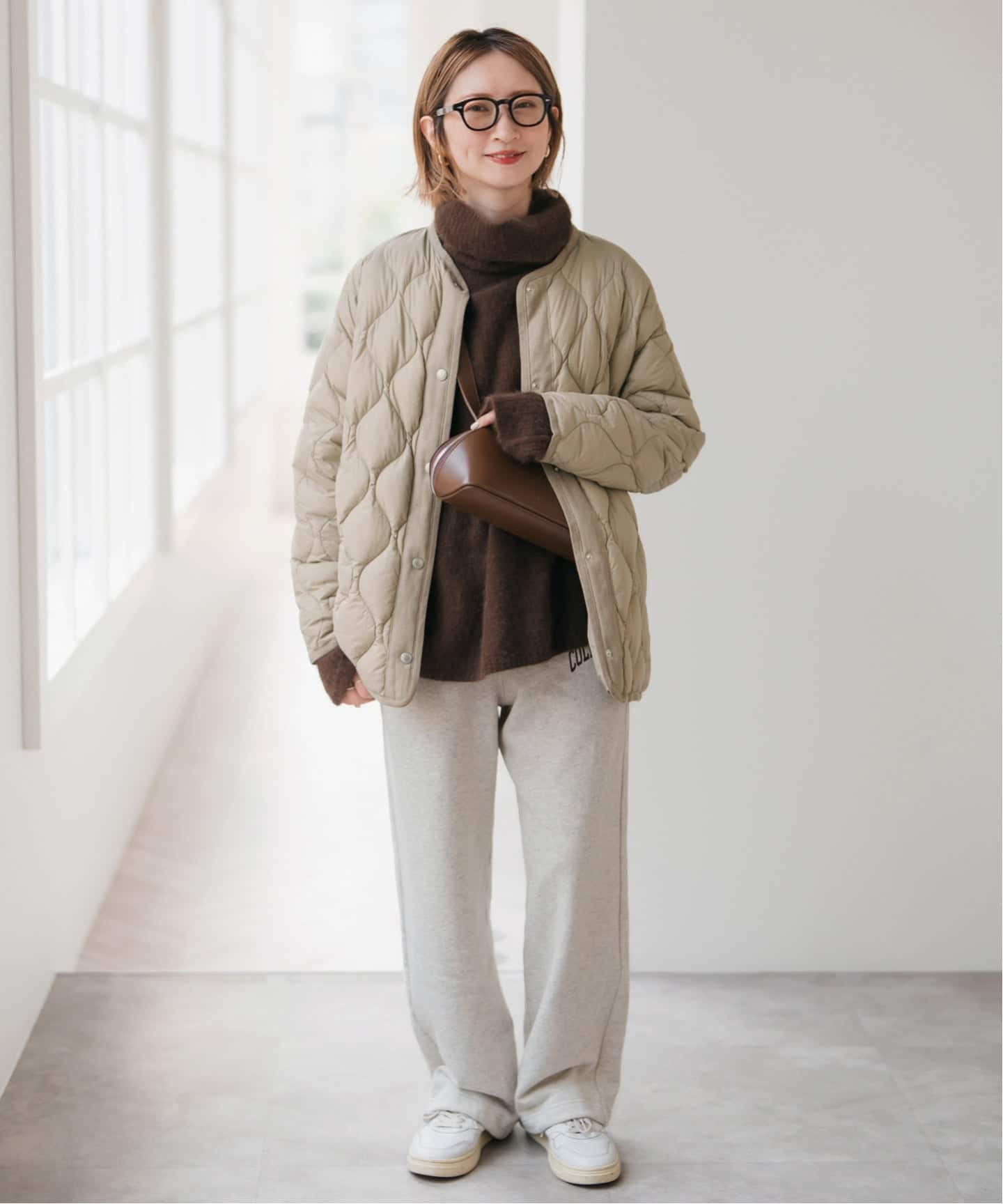 Spick&Span 別注 TAION キルティングブルゾン ダウンジャケット TAION / タイオン *Spick別注キルティングブルゾン（ダウンジャケット