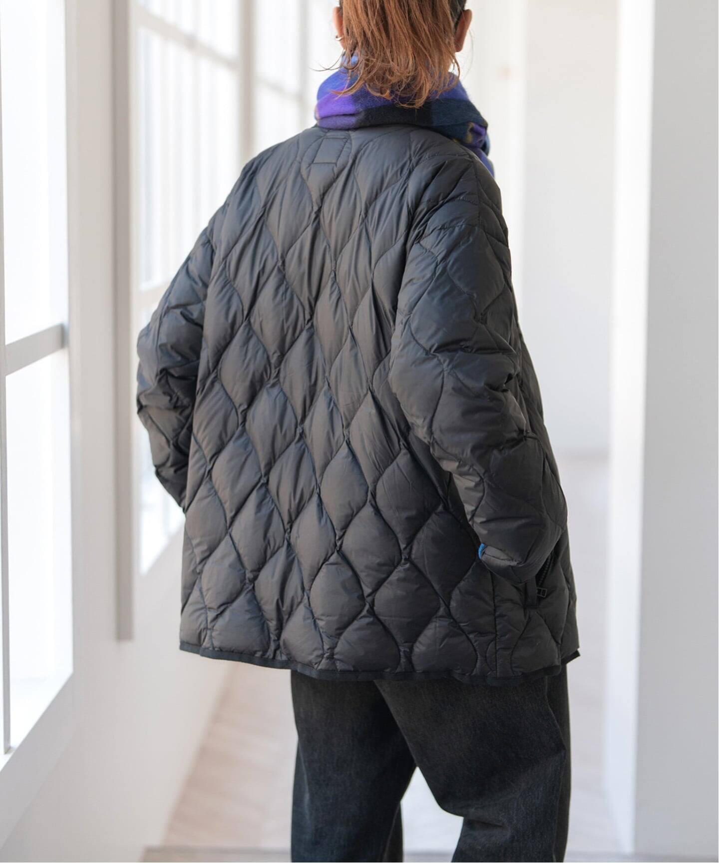 TAION / タイオン *Spick別注キルティングブルゾン（ダウンジャケット