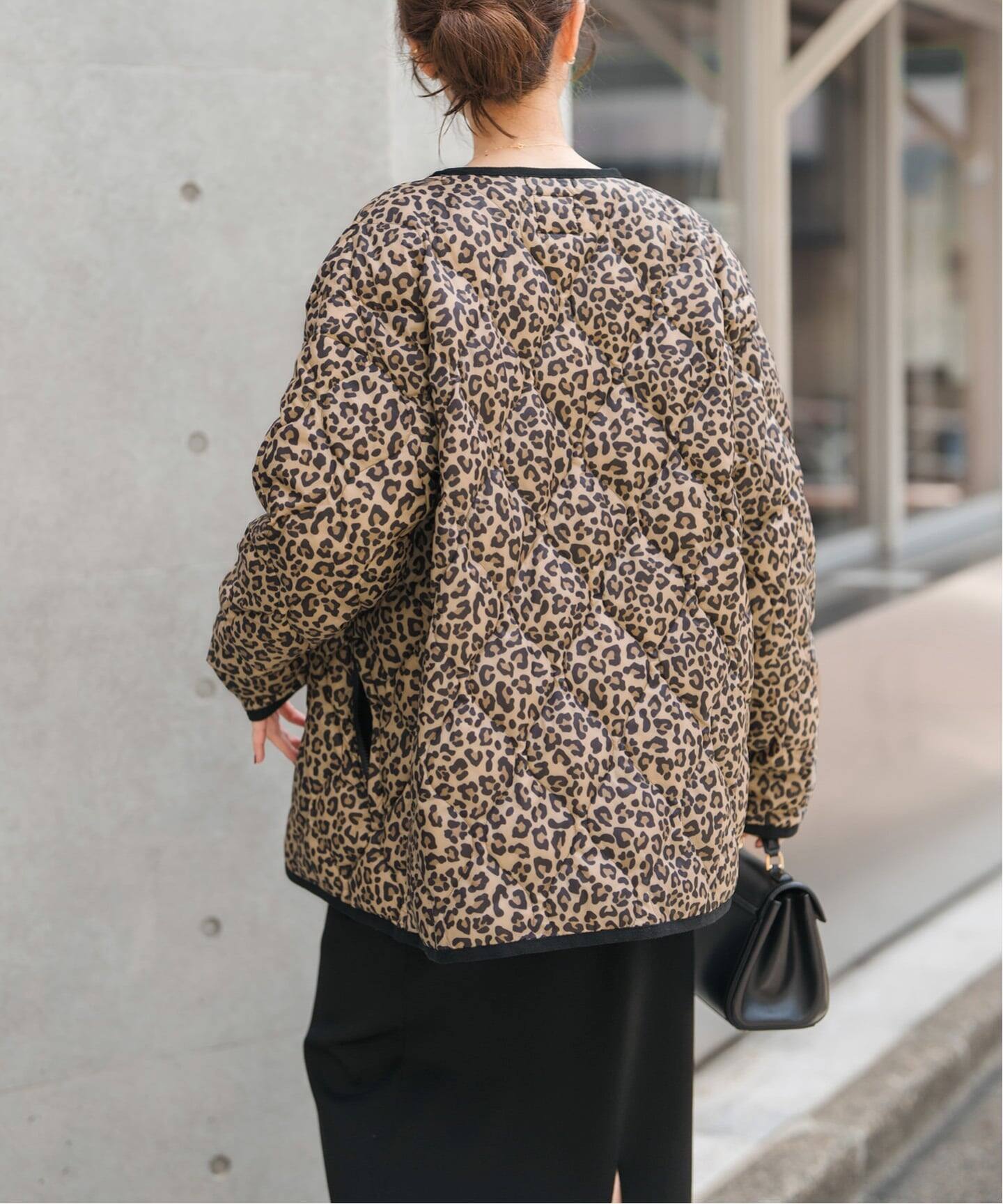 TAION タイオン Spick別注キルティングブルゾン　キャメル スピック＆スパン Spick & Span 《追加2予約》TAION / タイオン *Spick