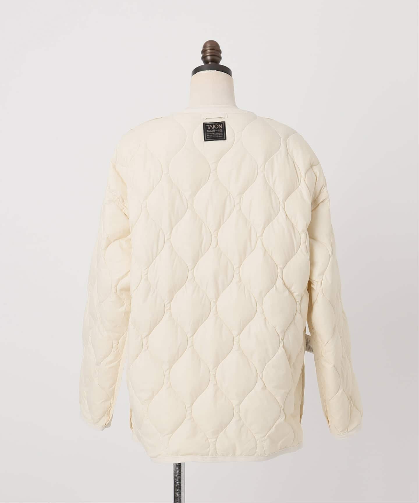 TAION / タイオン *Spick別注キルティングブルゾン（ダウンジャケット