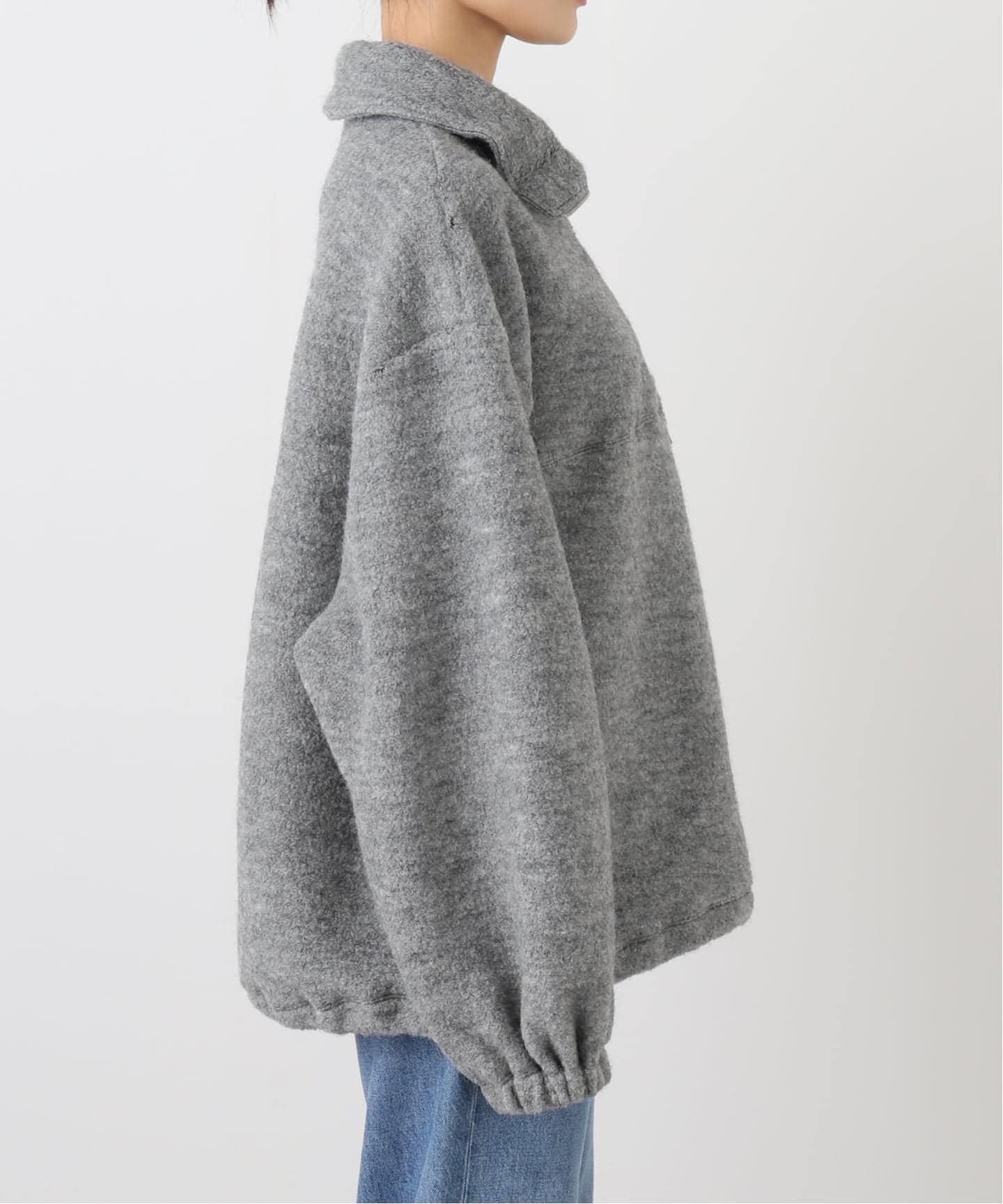 一部店舗+WEB限定》oblada / オブラダ WOOL FLEECE TOPS（ボア