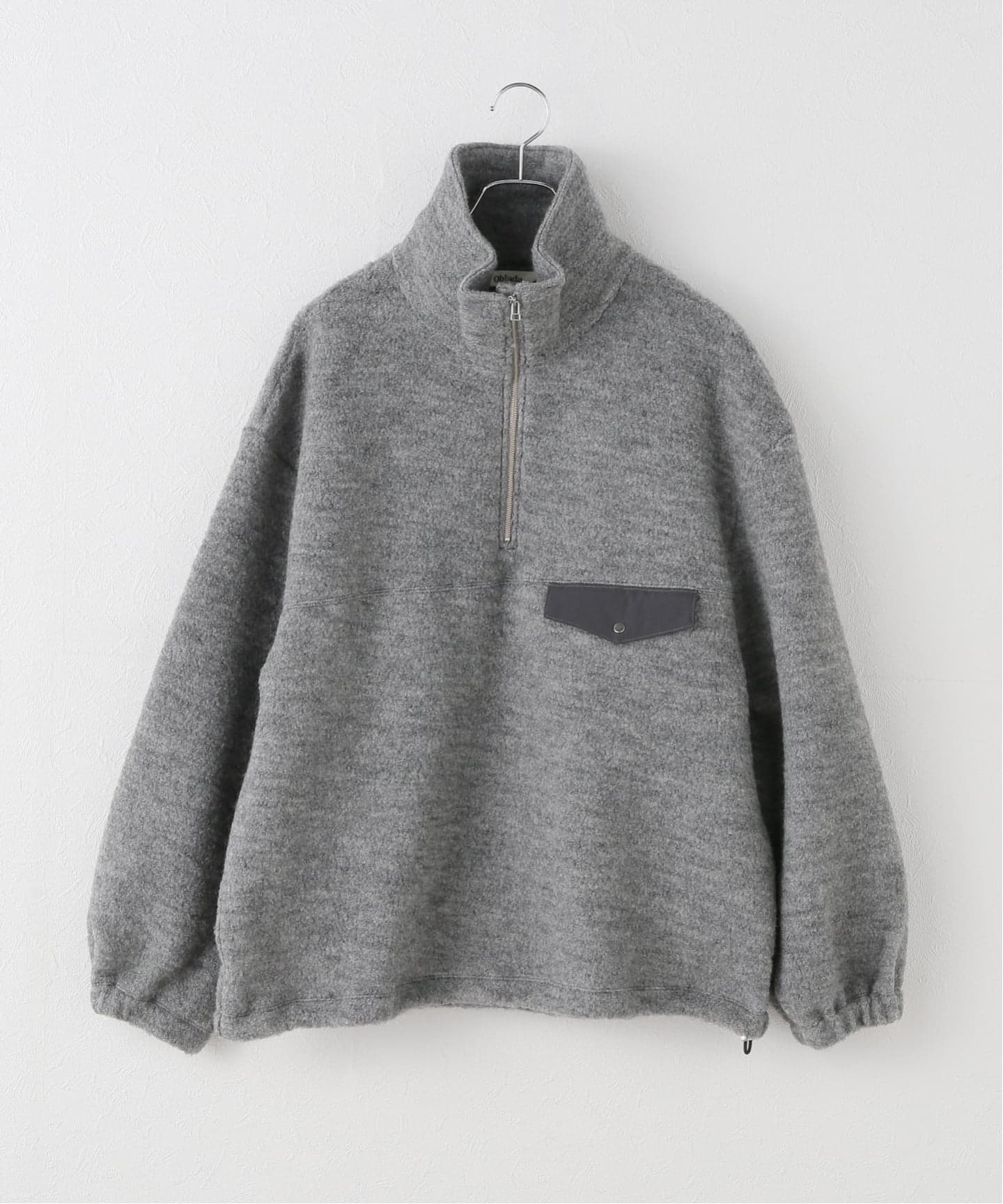 一部店舗+WEB限定》oblada / オブラダ WOOL FLEECE TOPS（ボア