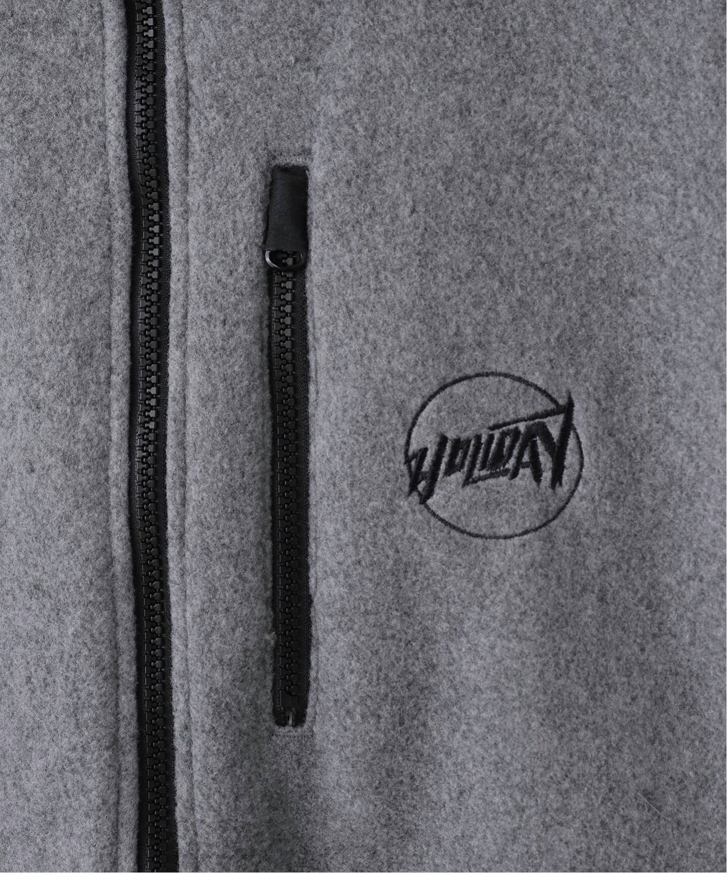 一部店舗+WEB限定》HOLIDAY/ホリデイ CLASSIC FLEECE ZIP UP JACKET