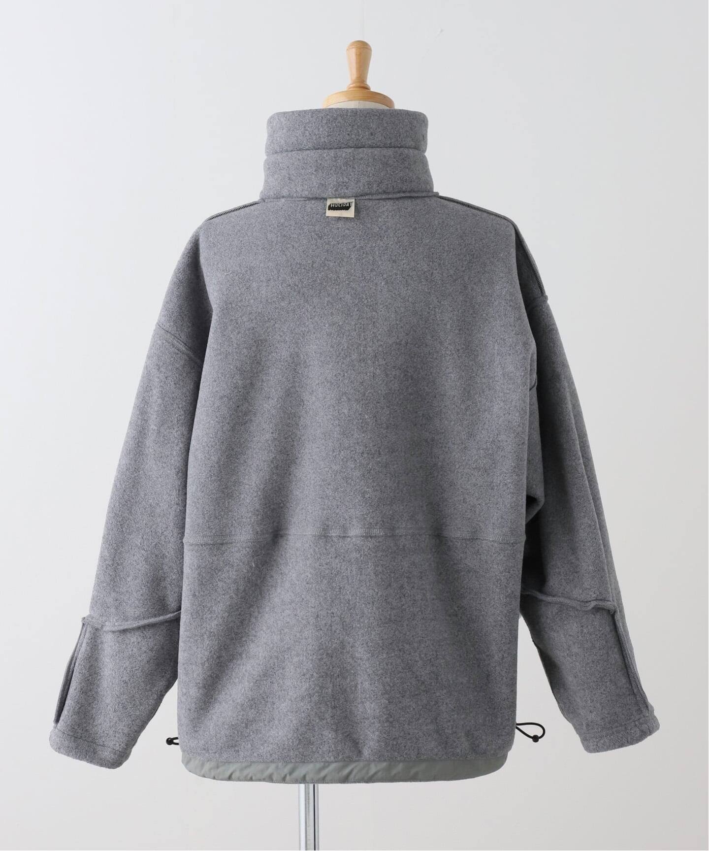 一部店舗+WEB限定》HOLIDAY/ホリデイ CLASSIC FLEECE ZIP UP JACKET