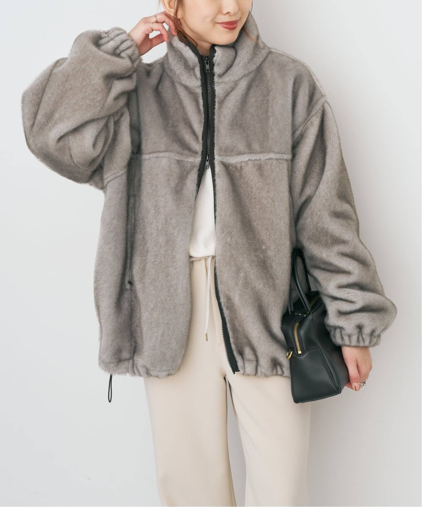 スピック＆スパン別注ファーブルゾン Spick & Span｜エコファーブルゾン | Rakuten Fashion(楽天