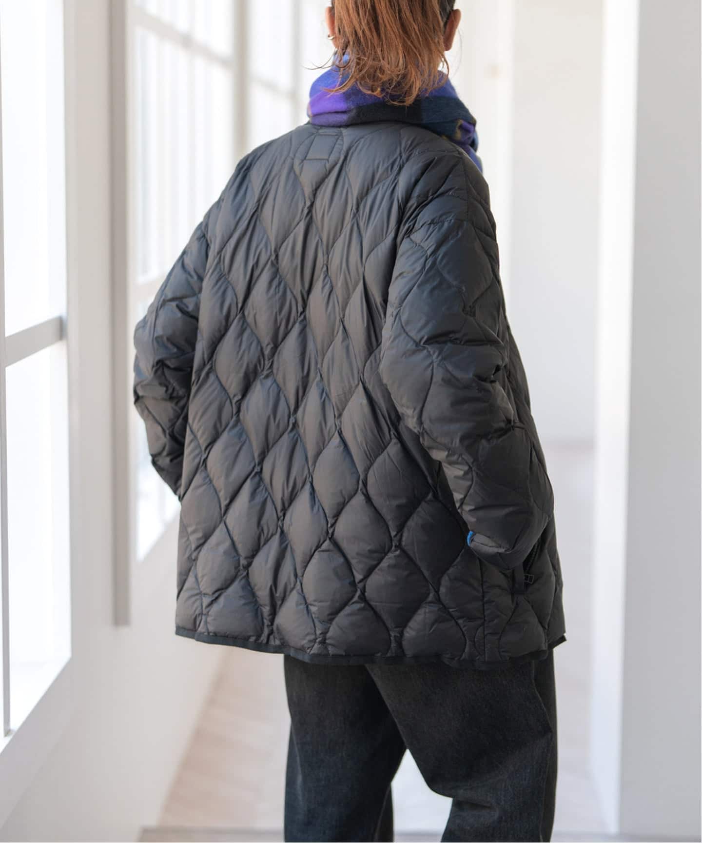 追加予約》TAION / タイオン *Spick別注キルティングブルゾン（ダウン