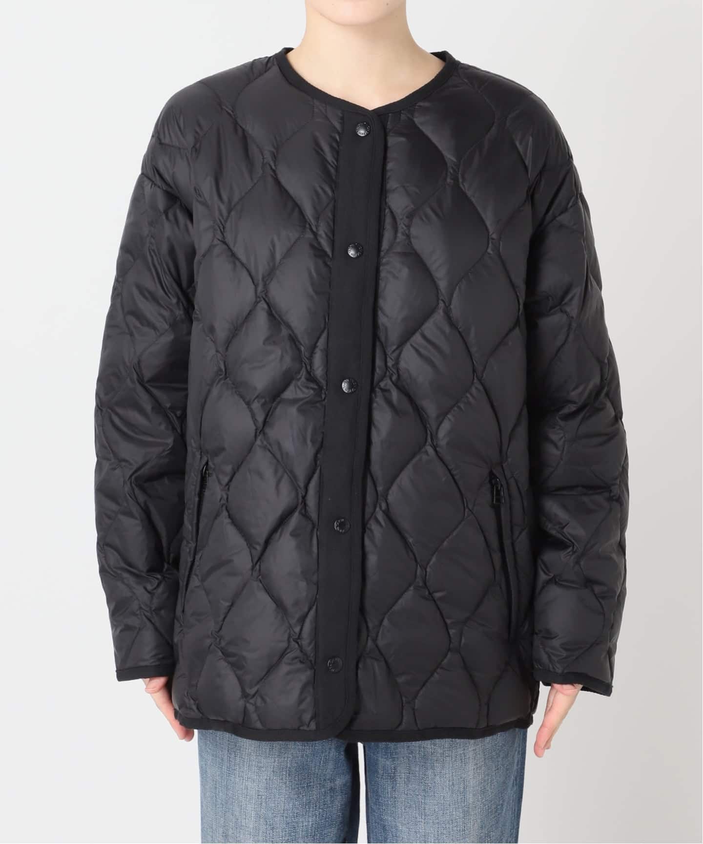 追加2予約》TAION / タイオン *Spick別注キルティングブルゾン（ダウン