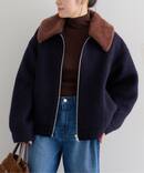 ウールシャギーブルゾン