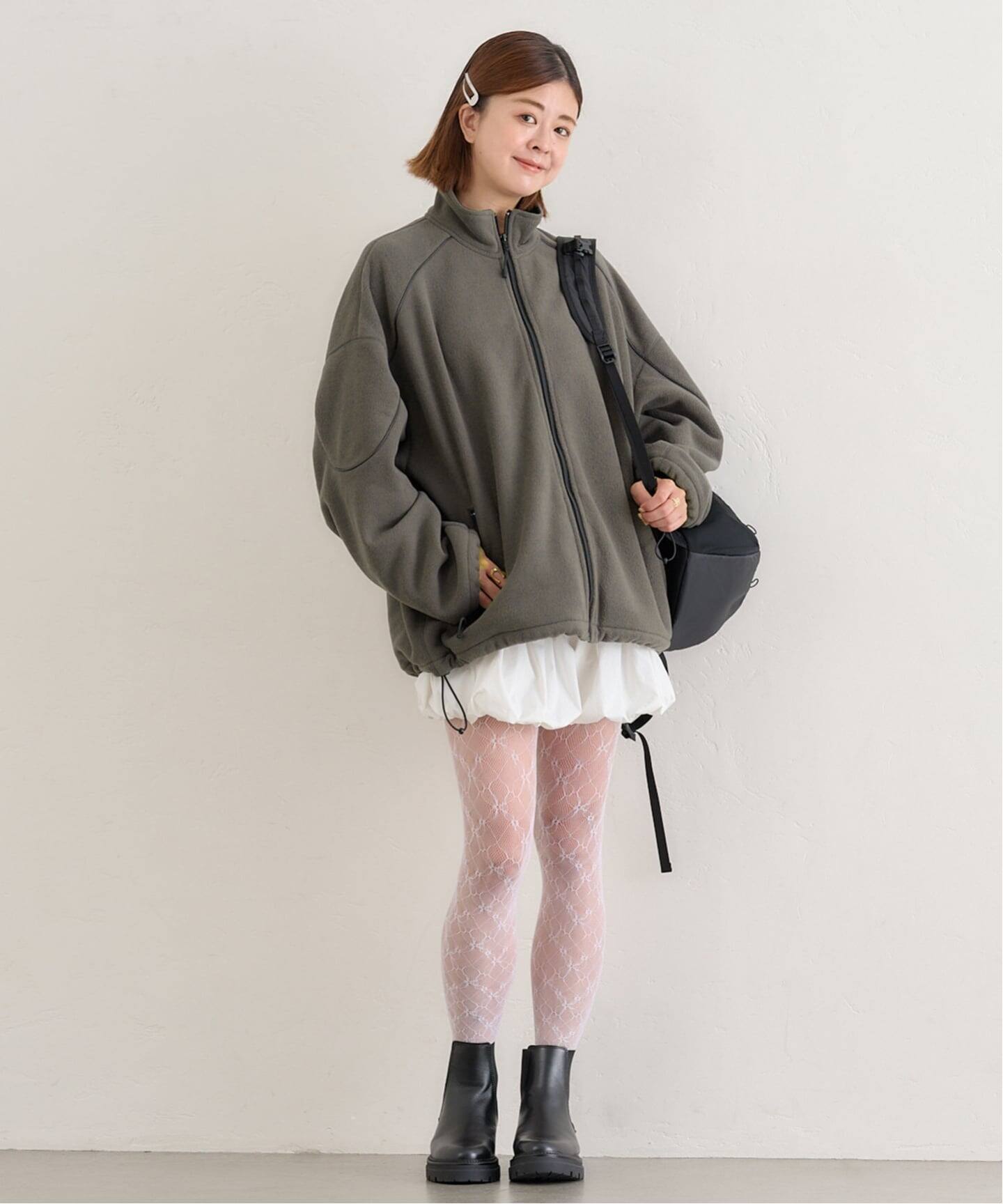✨美品✨ Spick&Span スピック＆スパン　B-3ブルゾン　定価3.7万円 予約》フリースZIPブルゾン（その他ブルゾン／アウター）｜U by