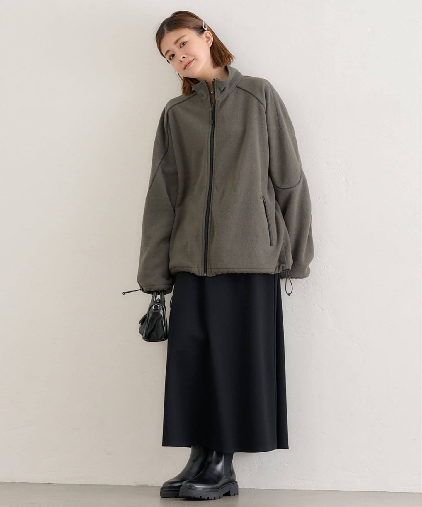 spick&span  ブルゾン　新品未使用 追加》バックロゴボアブルゾン（ブルゾン）｜Spick & Span