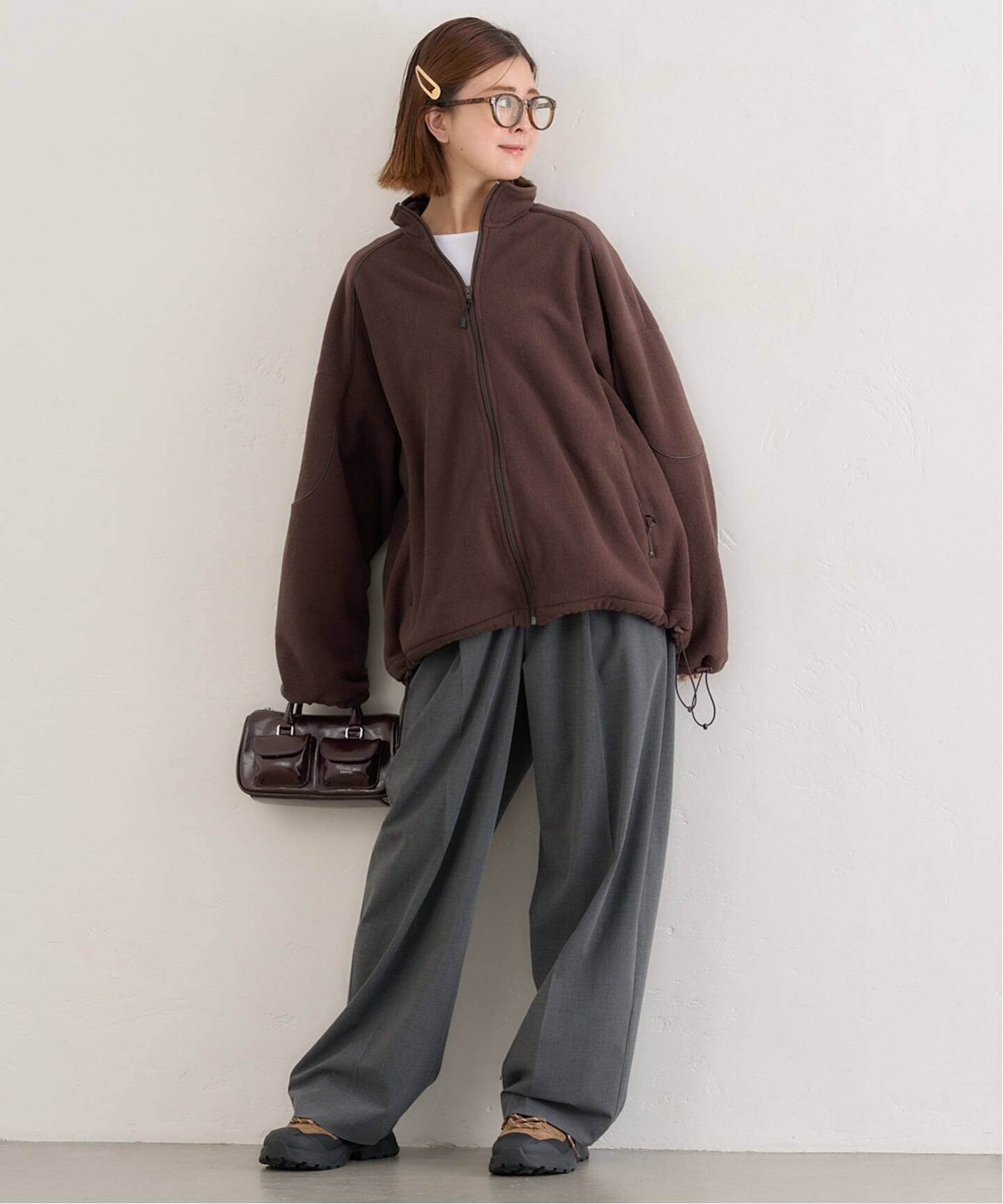 spick&span  ブルゾン　新品未使用 追加》バックロゴボアブルゾン（ブルゾン）｜Spick & Span