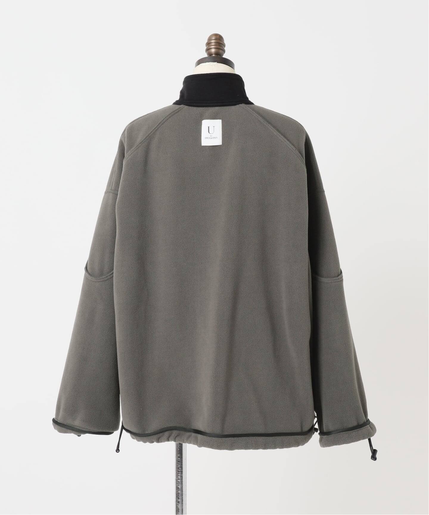 U by Spick&amp;Span (ユーバイスピックアンドスパン) ZIPパーカー グレー FREE Spick＆Span（スピック アンド スパン） 「Spick & Span」 ジップ