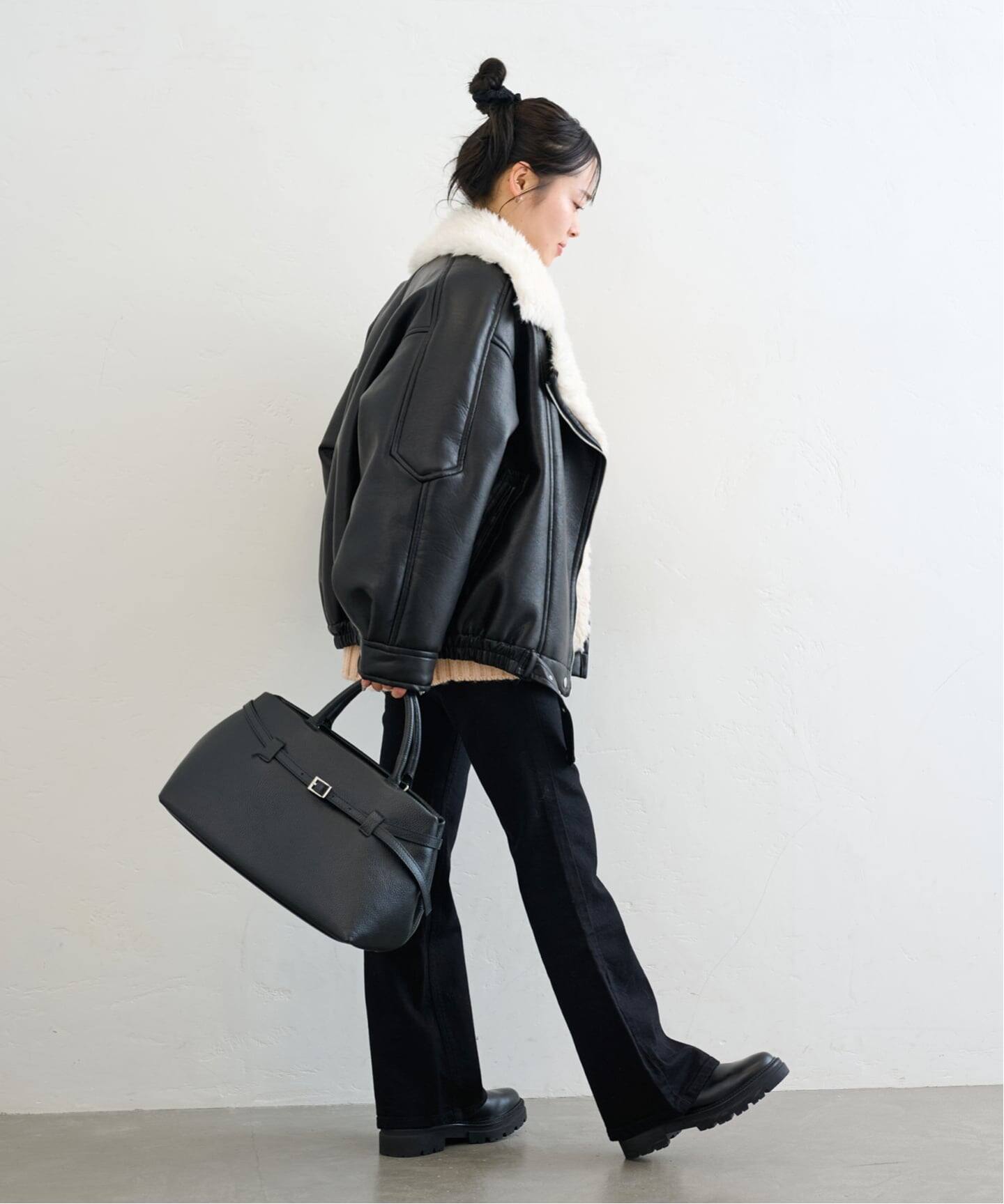 FAKESHEARLING B3.5 RIDERS（ボア・フリース）｜U by SPICK&SPAN（ユー