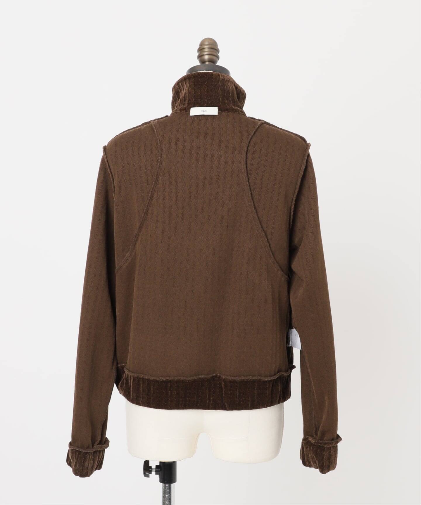 KIJUN/キジュン Velour Zip-Up Jacket（その他ブルゾン／アウター