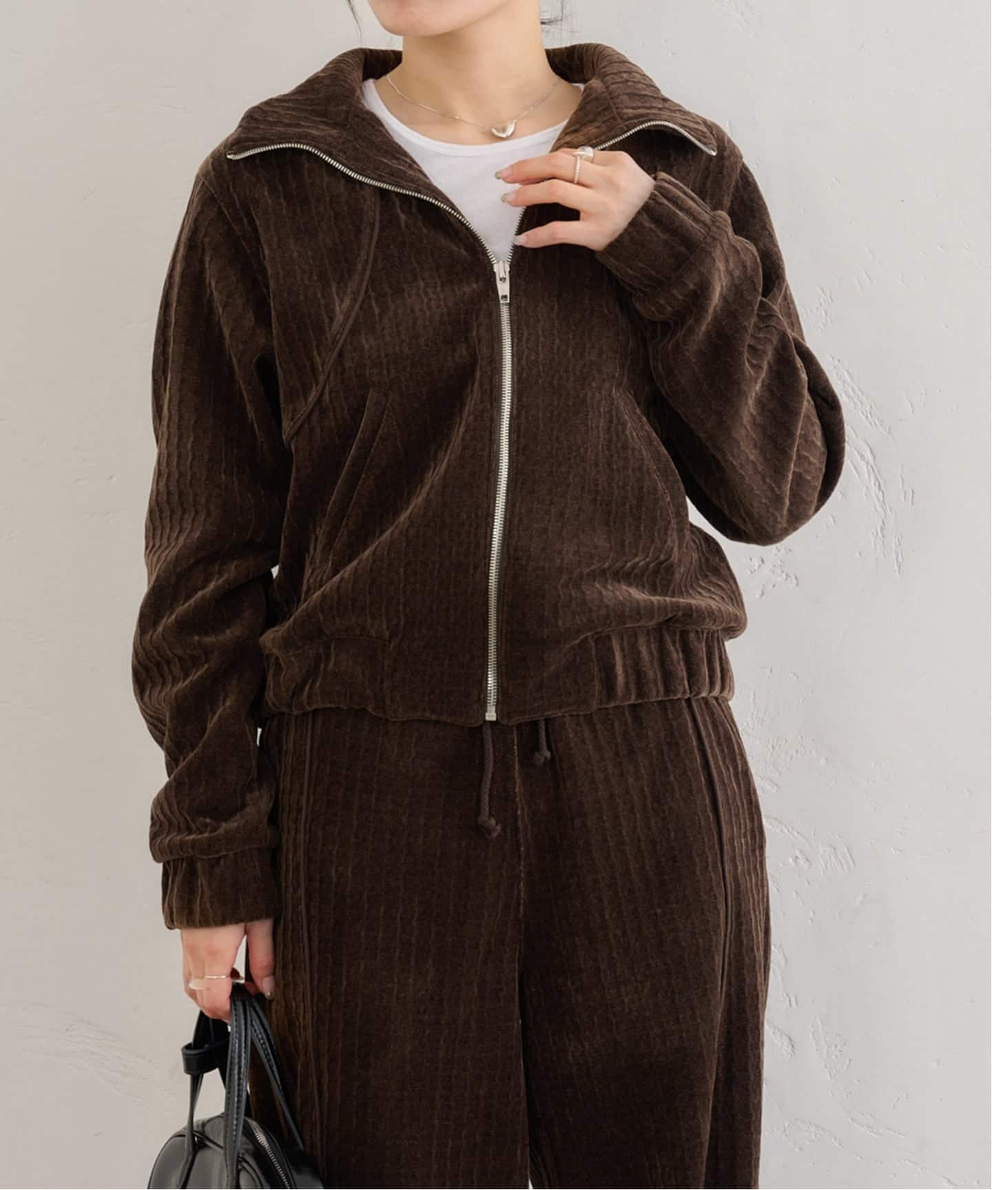 Spick & span ムートンジャケット❣️2年前に購入❣️39000円❣️ フェイクレザージップブルゾン（レザージャケット）｜Spick and
