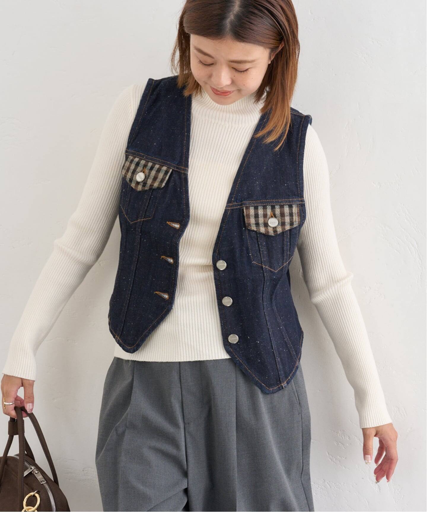 GANNI/ガニー Neppy Denim Vest（ベスト）｜UBY Spick & Span（ユー 