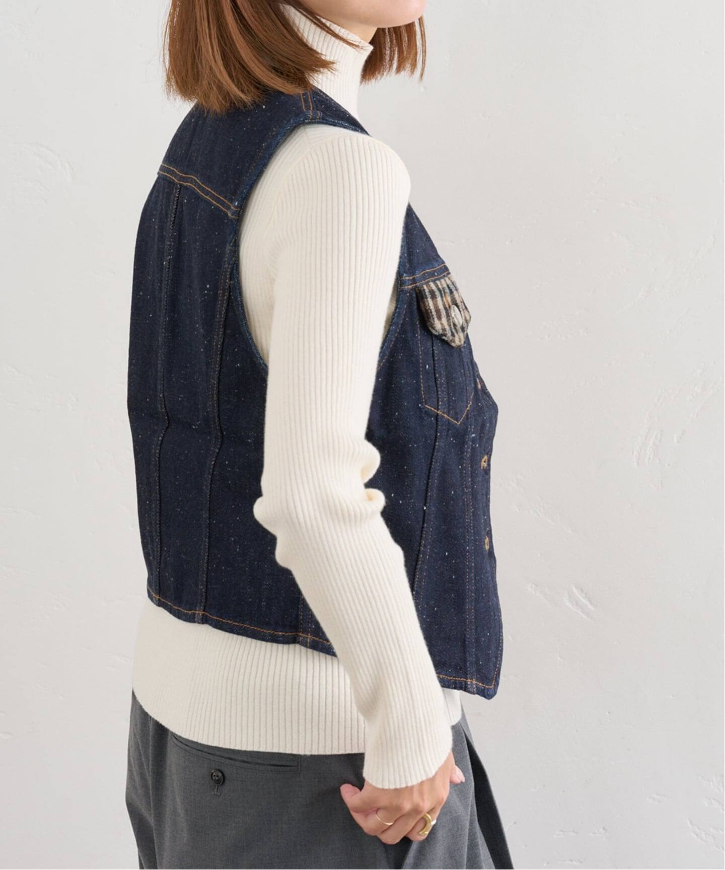 GANNI/ガニー Neppy Denim Vest（ベスト）｜UBY Spick & Span（ユー 