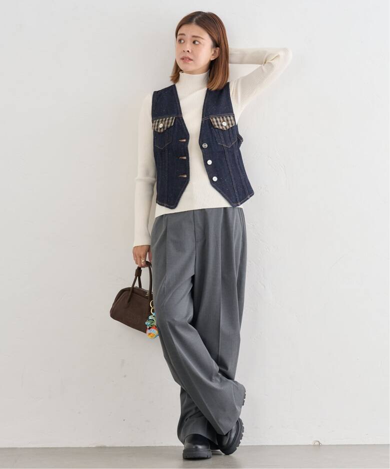 GANNI/ガニー Neppy Denim Vest（ベスト）｜UBY Spick & Span（ユー 