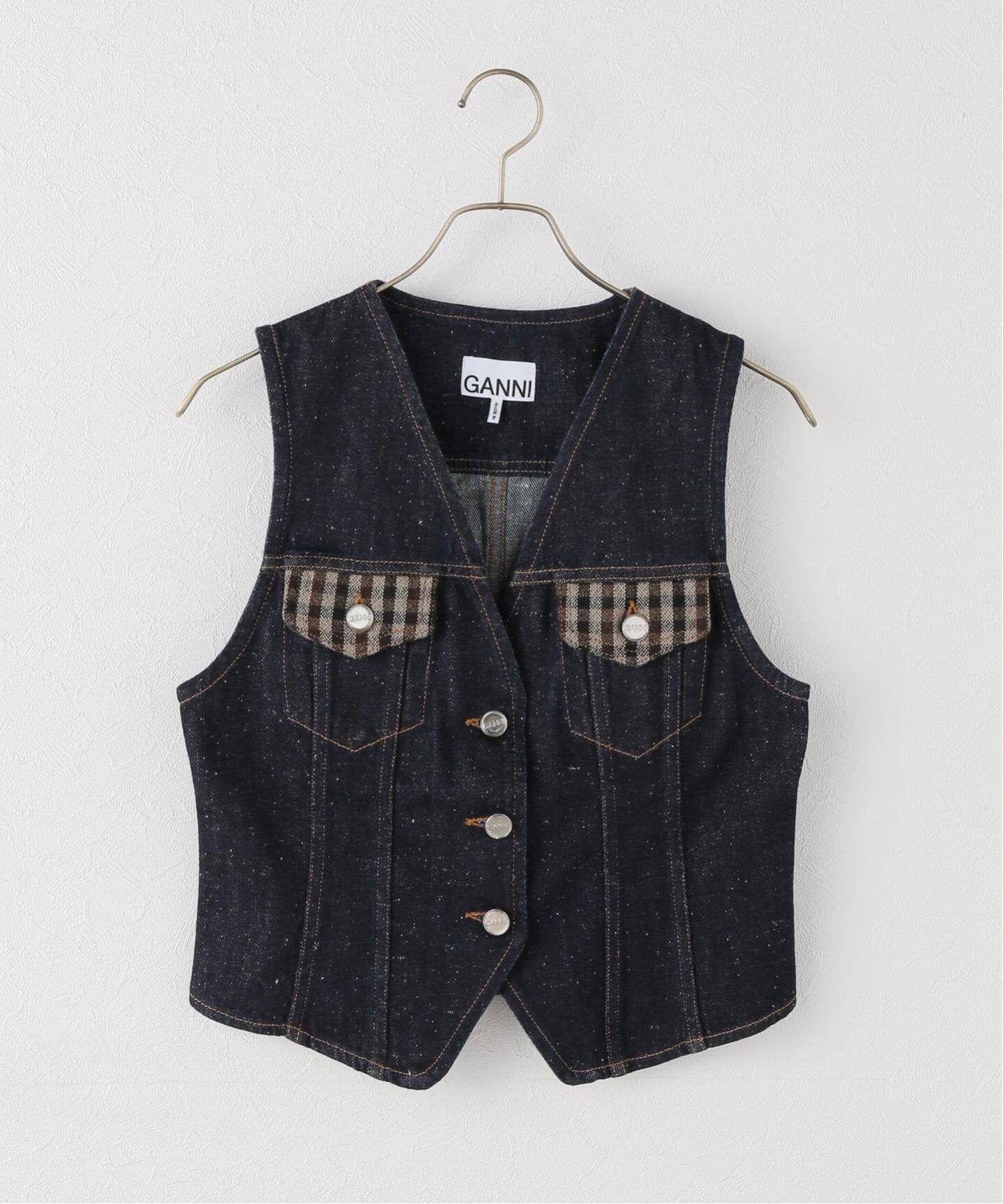 GANNI/ガニー Neppy Denim Vest（ベスト）｜UBY Spick & Span（ユー 