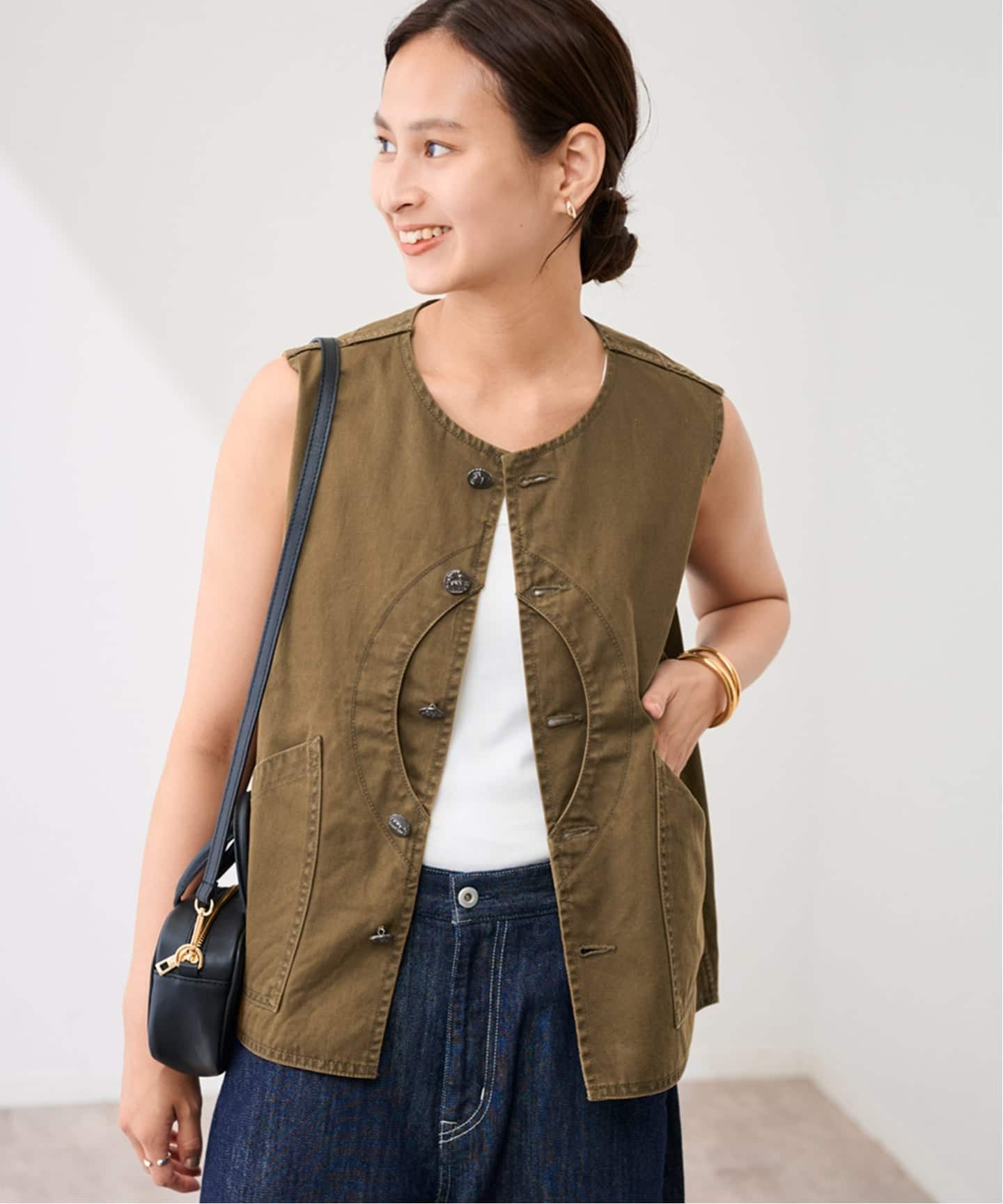 チノハンティングベスト（ベスト）｜FRAMeWORK（フレームワーク）の