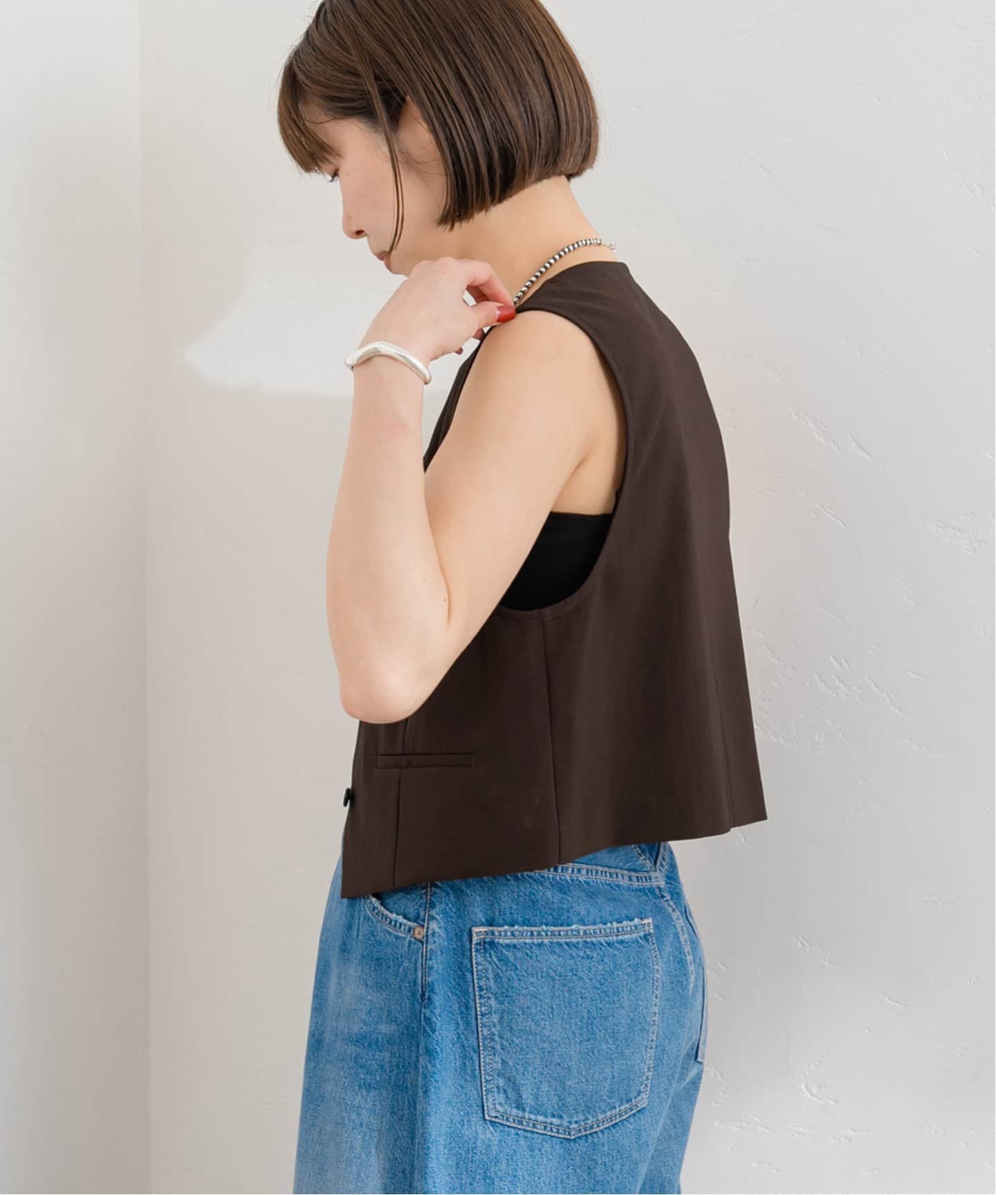 撥水強撚PEベスト（ベスト）｜FRAMeWORK（フレームワーク）の通販