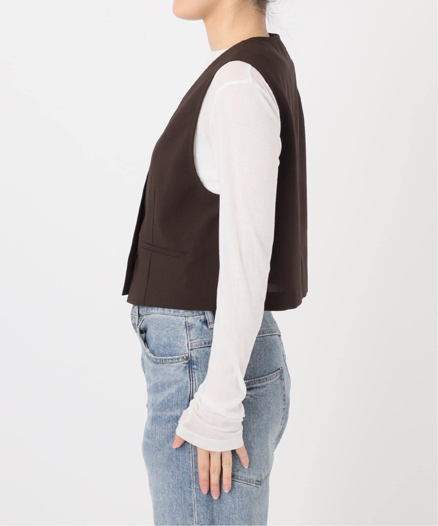 専用　FRAMeWORK 撥水強撚PEジャケット ブラウン 専用 FRAMeWORK 撥水強撚PEジャケット ブラウン FRAMeWORK 撥水