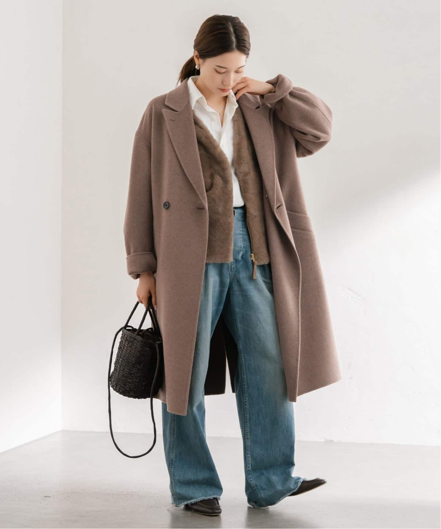 フェイクファーライナーベスト（ベスト）｜FRAMeWORK（フレームワーク