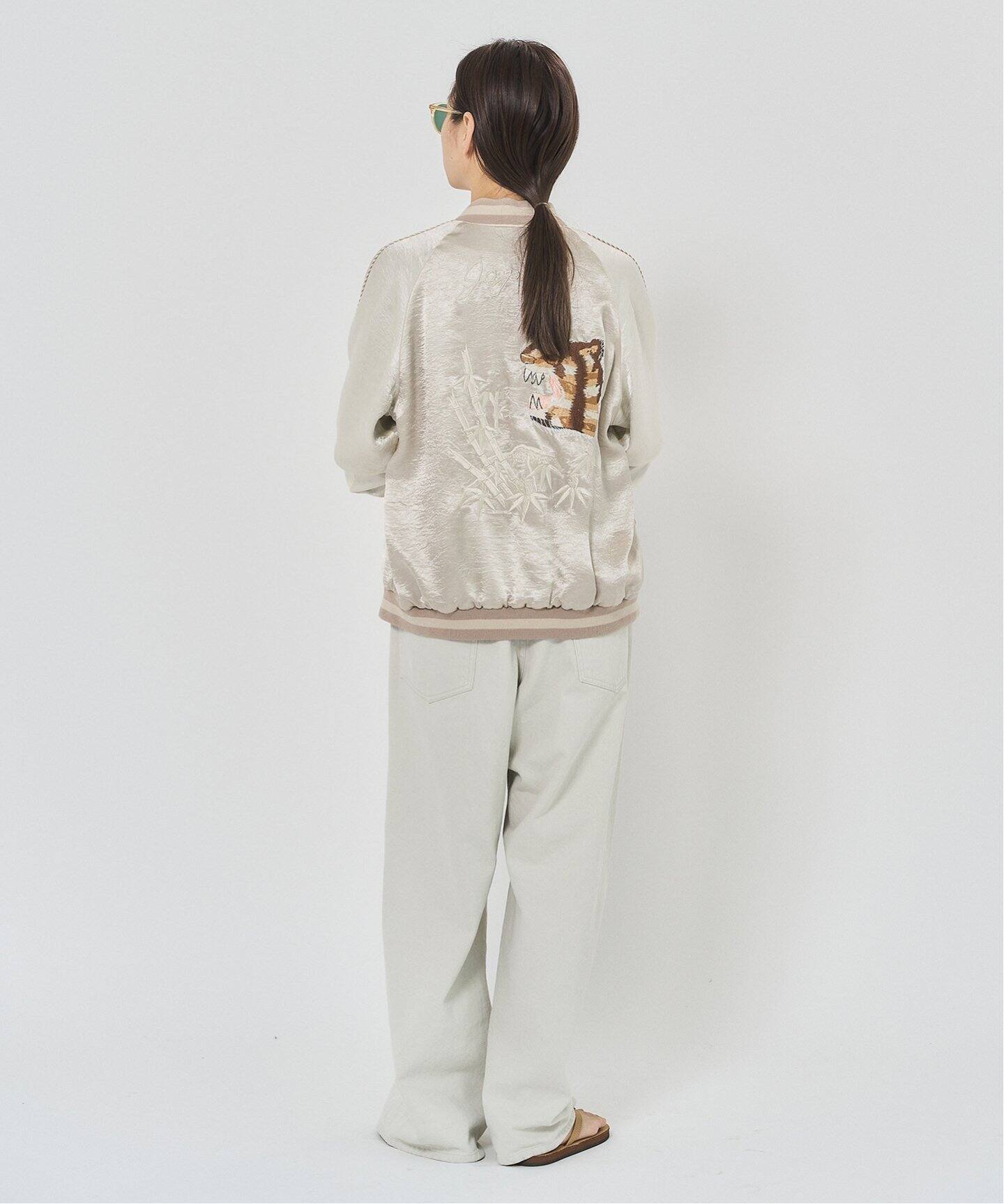 FRAMeWORK Sparkle ジャケット　out of frame OUT OF FRAMe AcetateSouvenirジャケット（スタジャン）｜FRAMeWORK