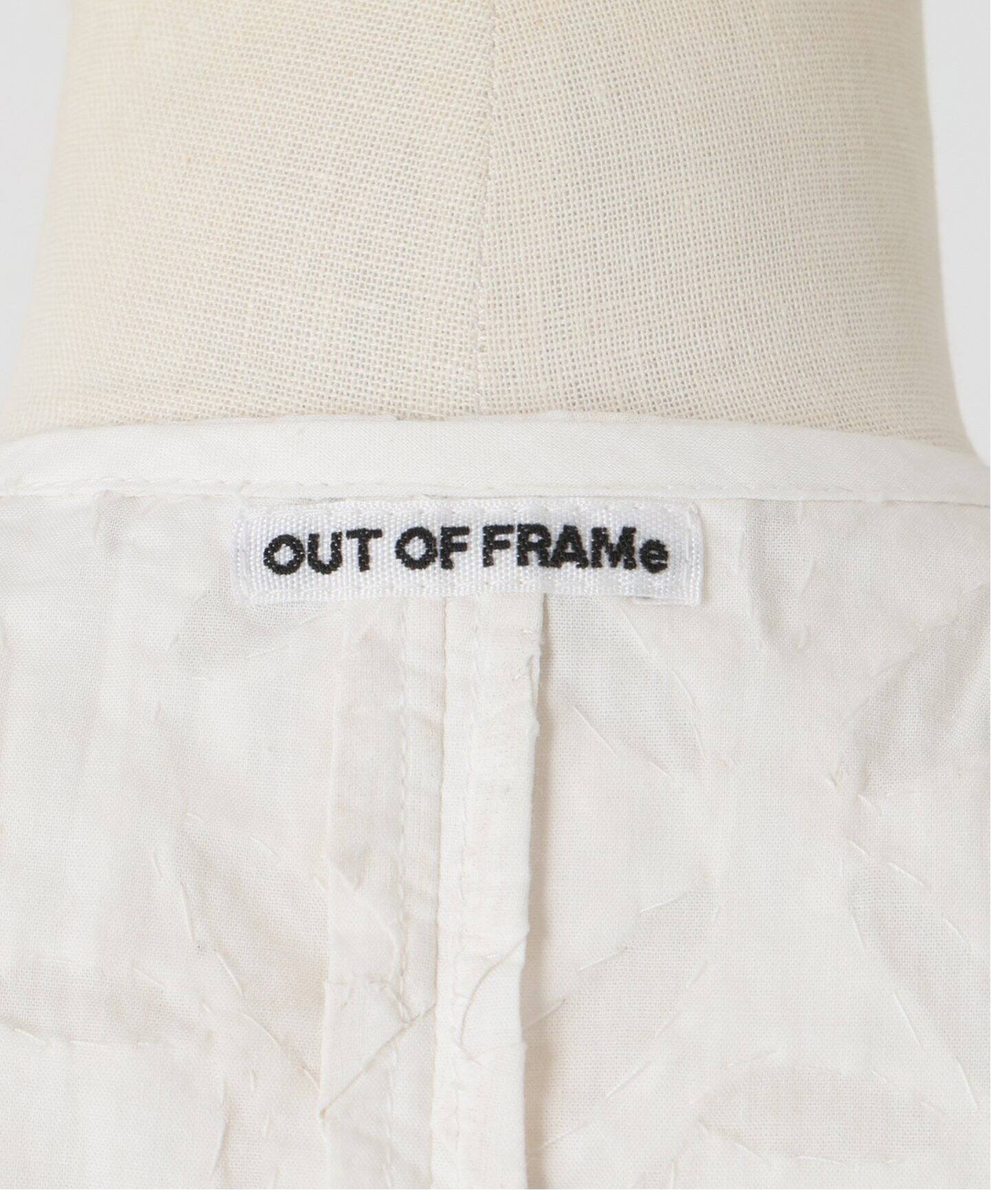 OUT OF FRAMe ReverseAppliqueベスト OUT OF FRAMe ReverseAppliqueベスト（ベスト）｜FRAMeWORK